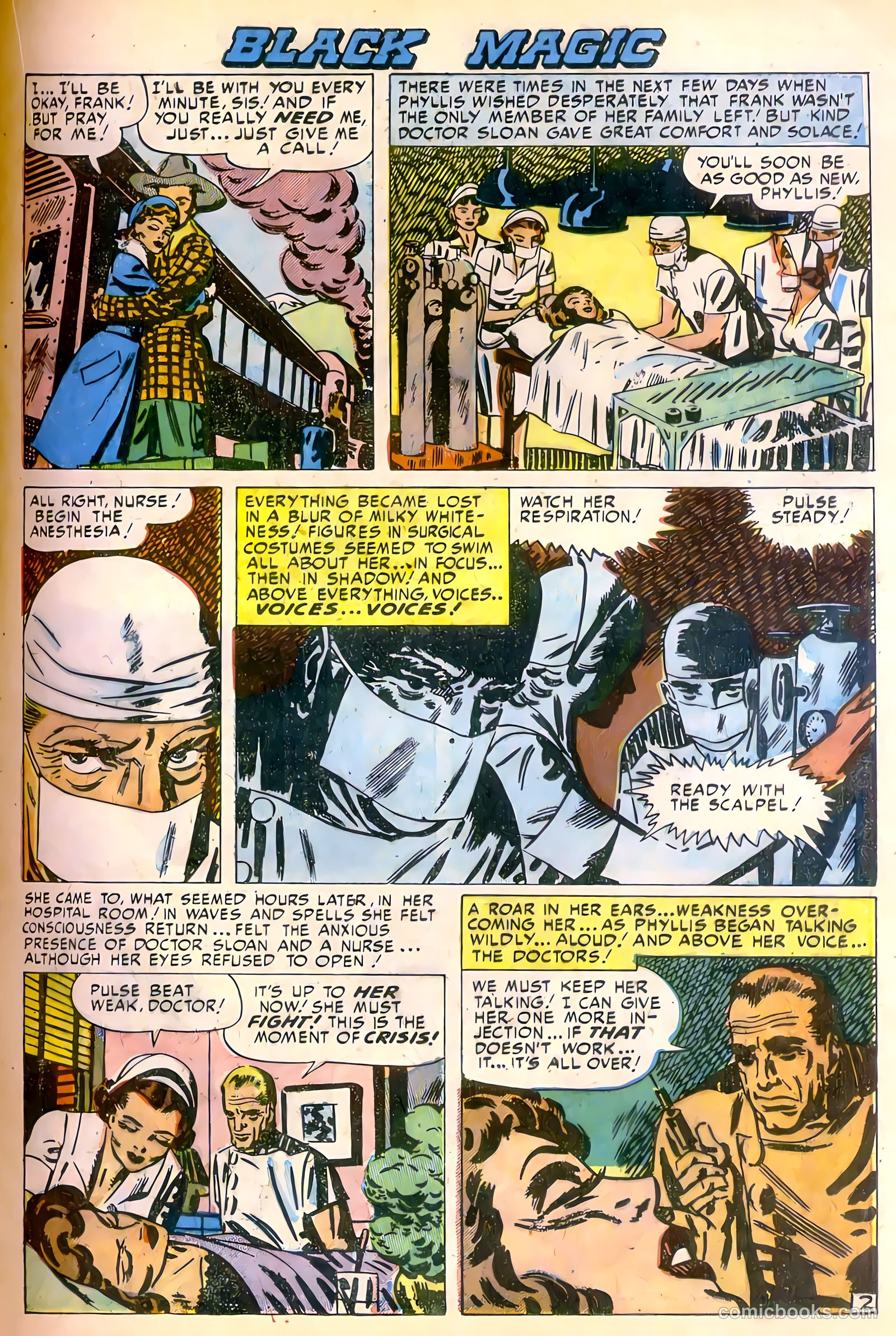 Black Magic Comics #10 (1952) — page 17 of 44