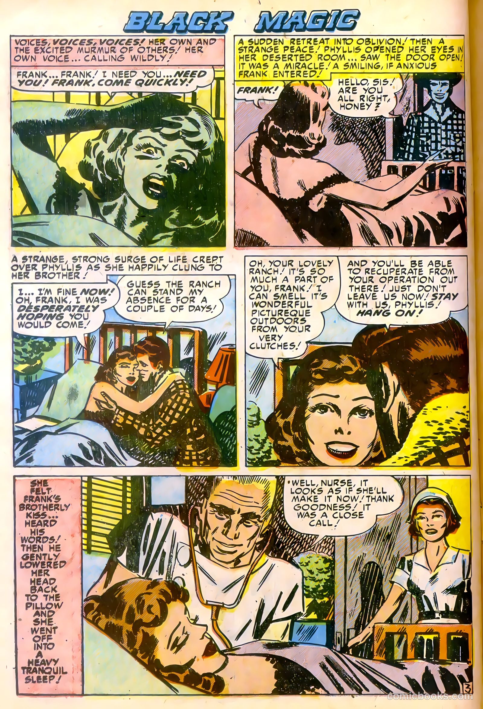 Black Magic Comics #10 (1952) — page 18 of 44