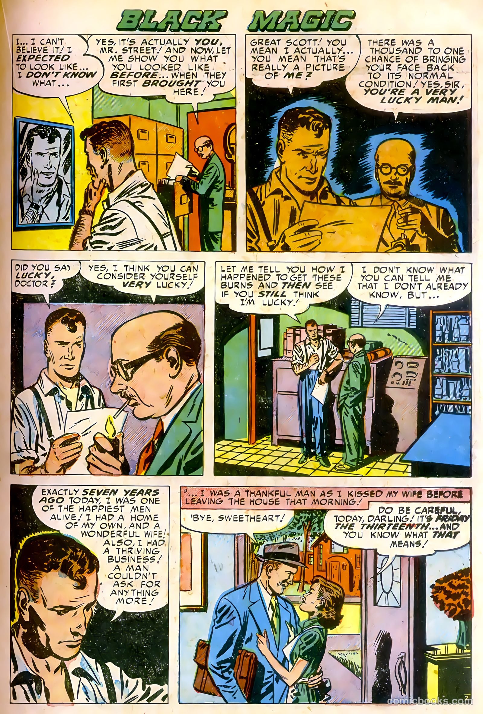 Black Magic Comics #10 (1952) — page 21 of 44