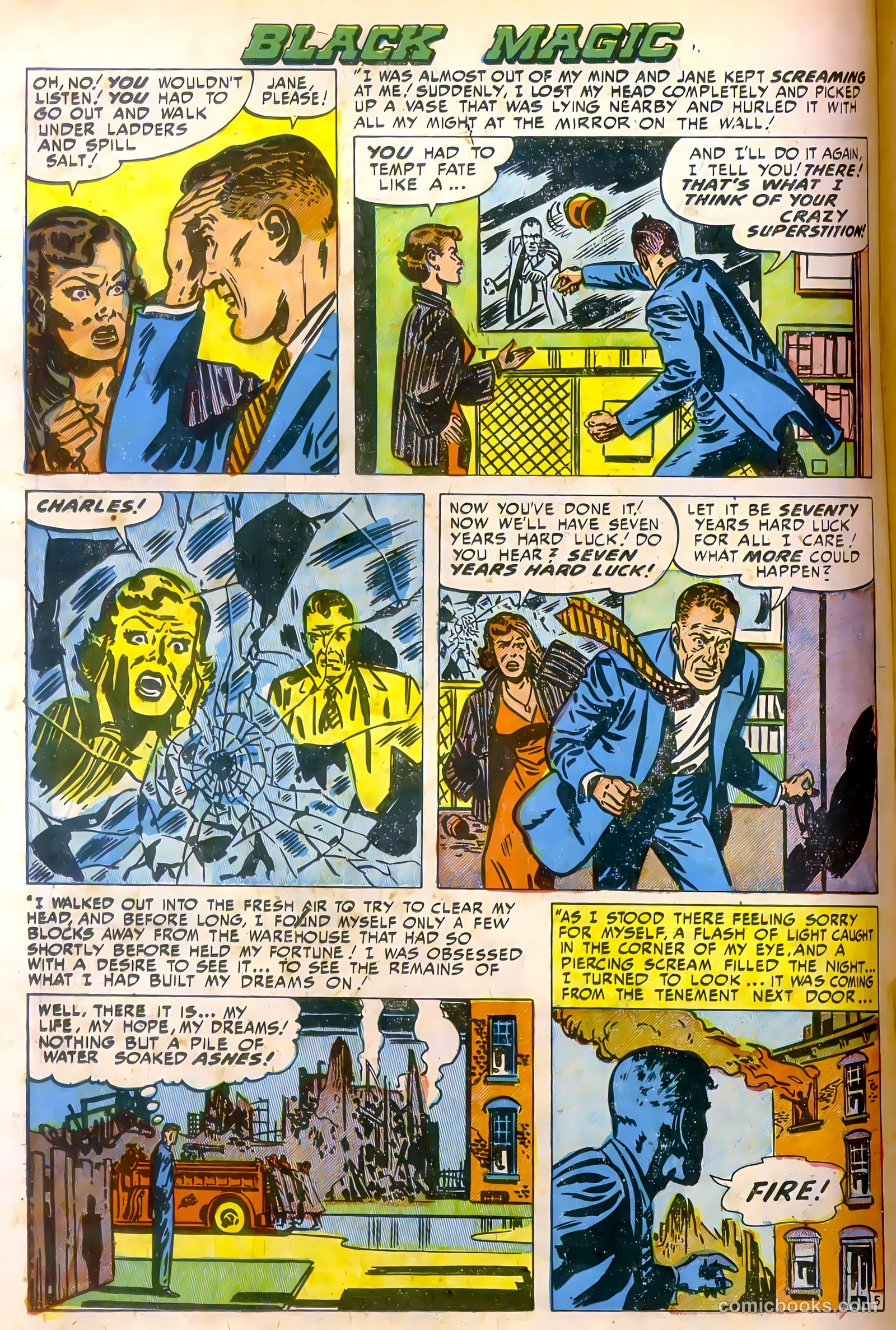 Black Magic Comics #10 (1952) — page 24 of 44