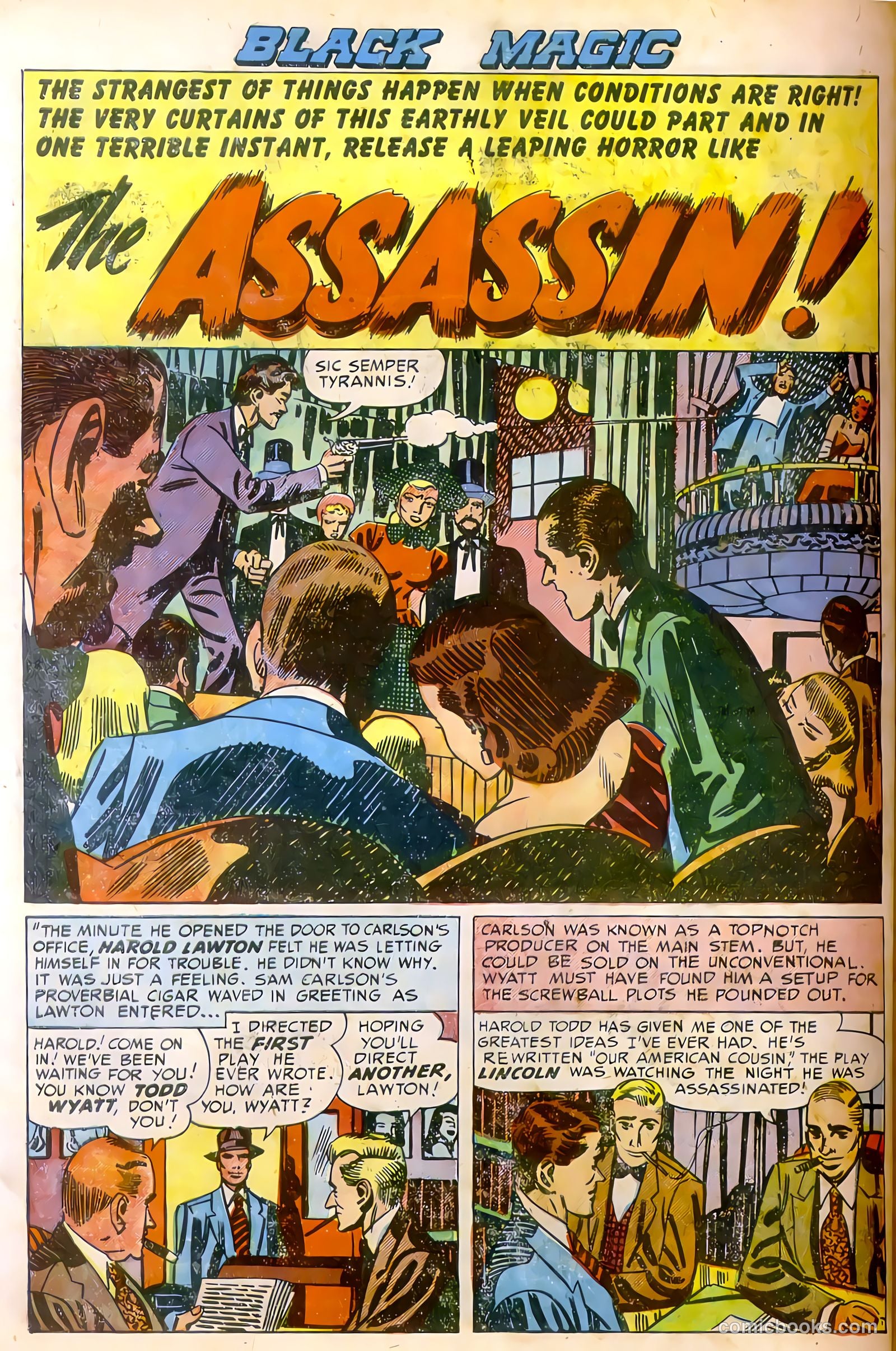 Black Magic Comics #10 (1952) — page 34 of 44