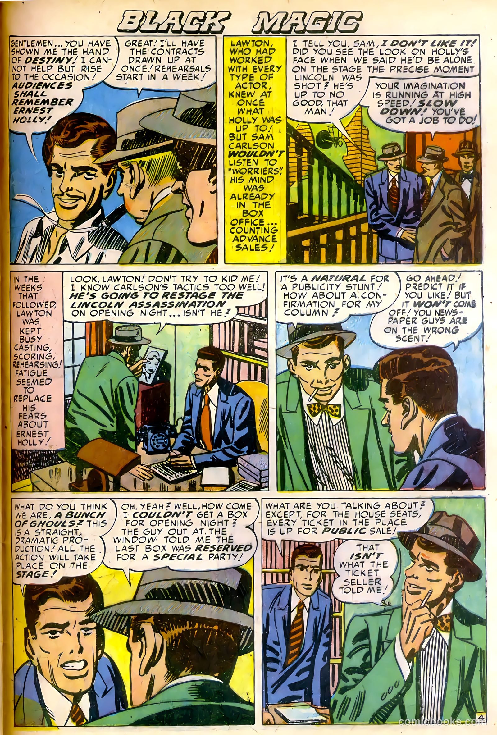 Black Magic Comics #10 (1952) — page 37 of 44