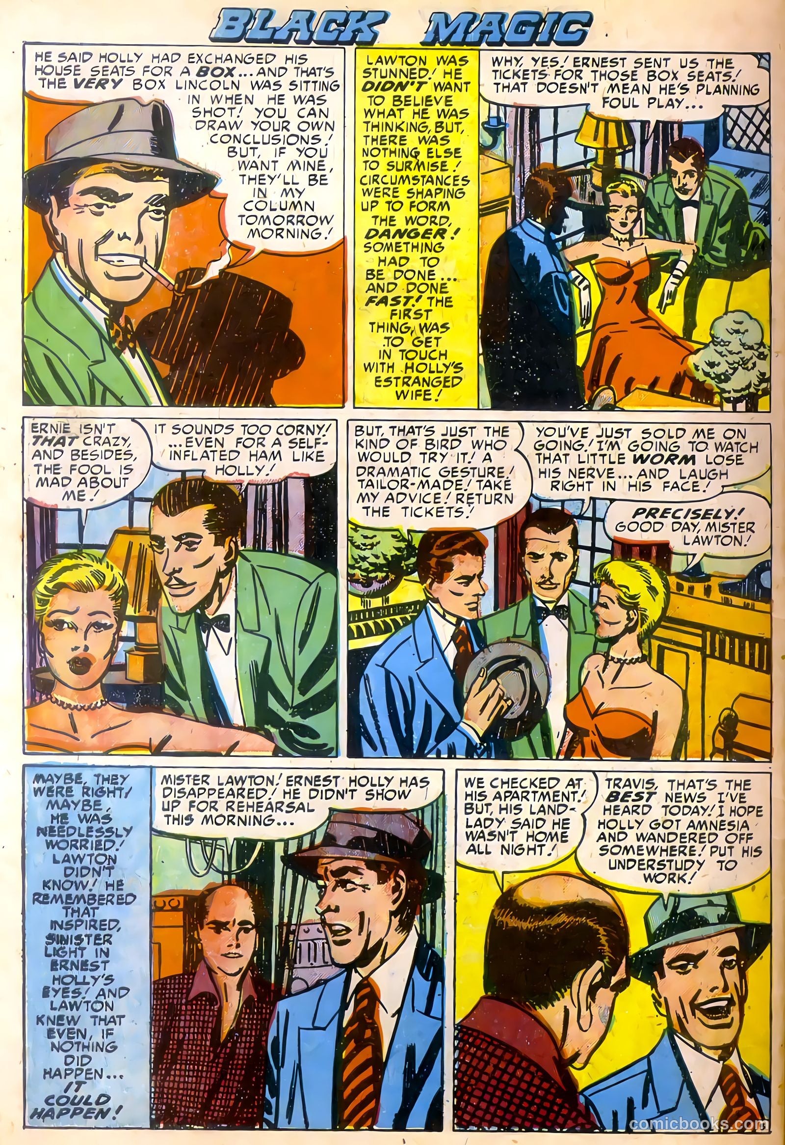 Black Magic Comics #10 (1952) — page 38 of 44