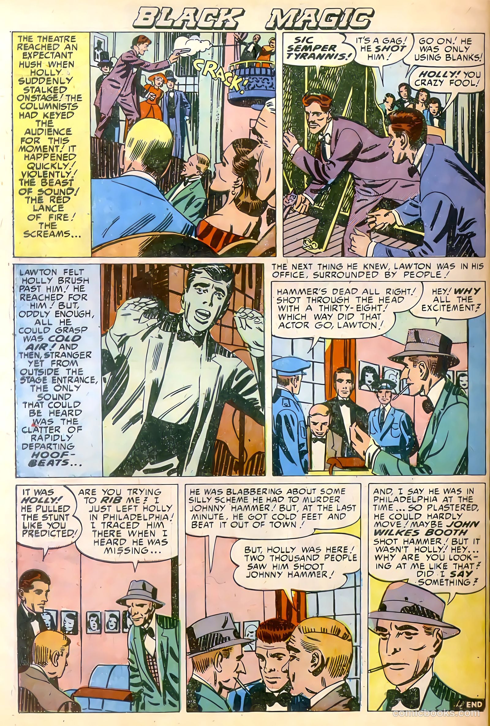 Black Magic Comics #10 (1952) — page 40 of 44