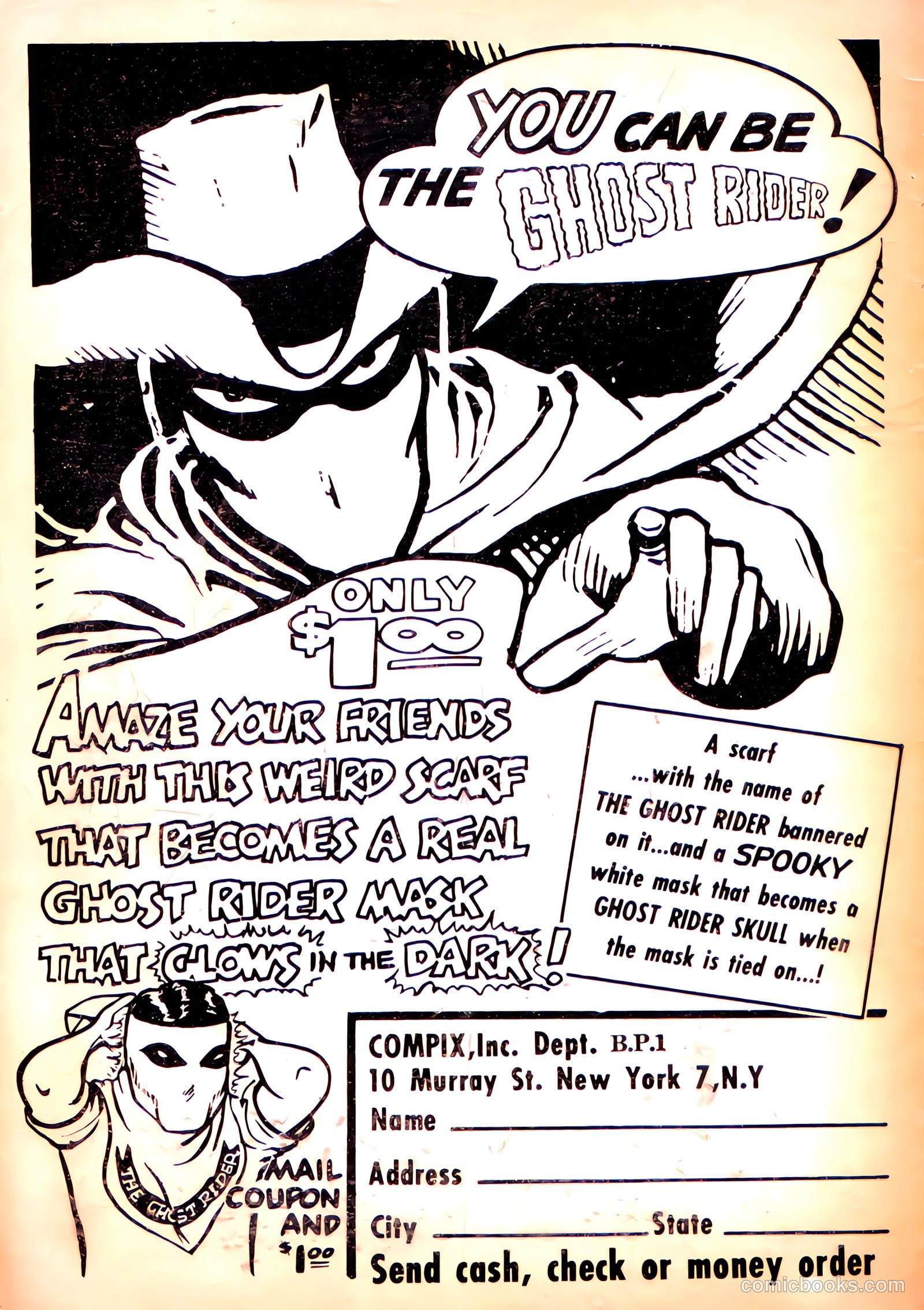 Black Phantom #1 (1954) — page 2 of 35