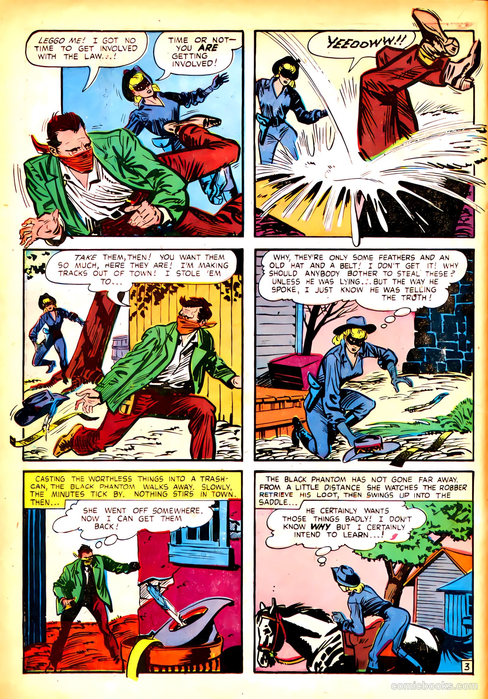Black Phantom #1 (1954) — page 14 of 35