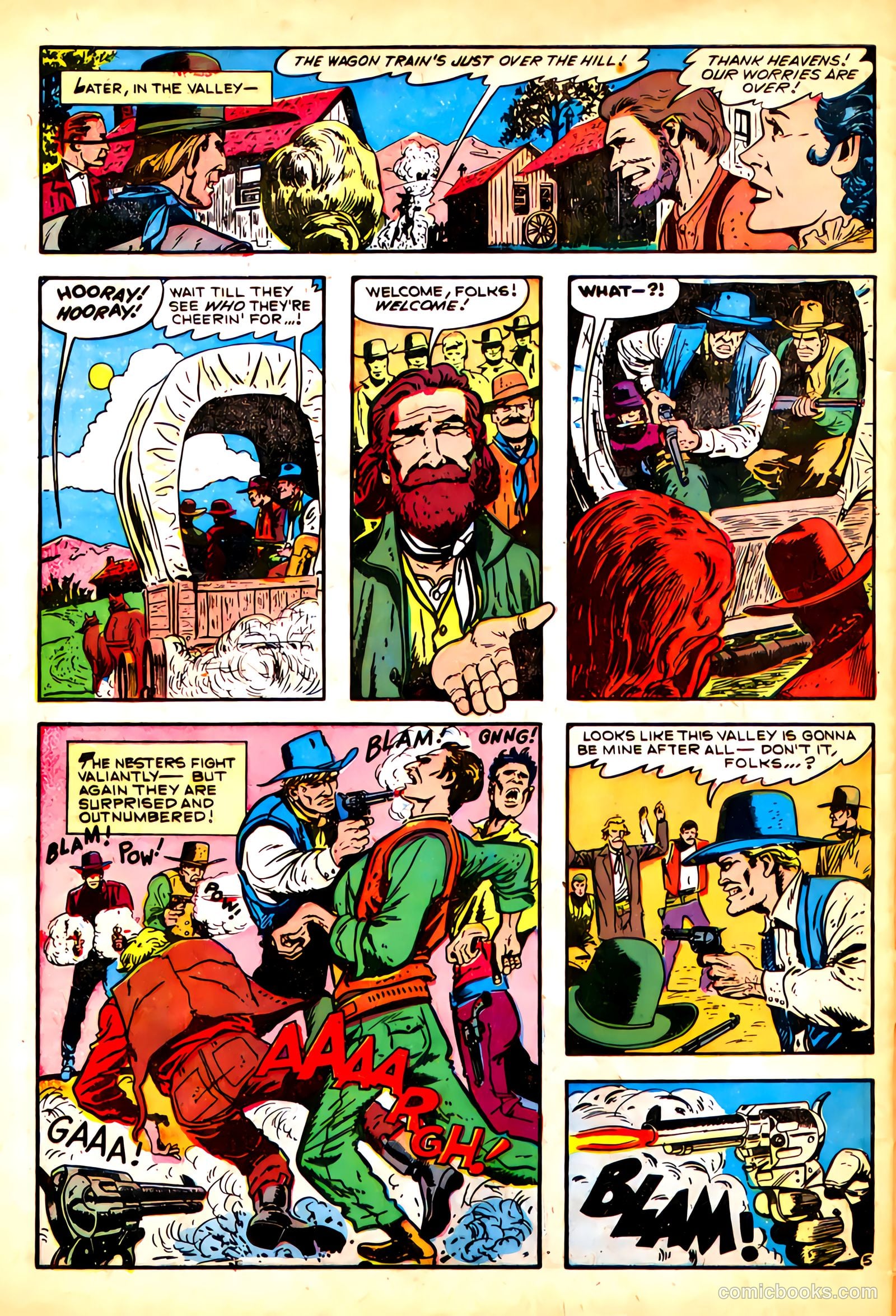 Black Phantom #1 (1954) — page 32 of 35