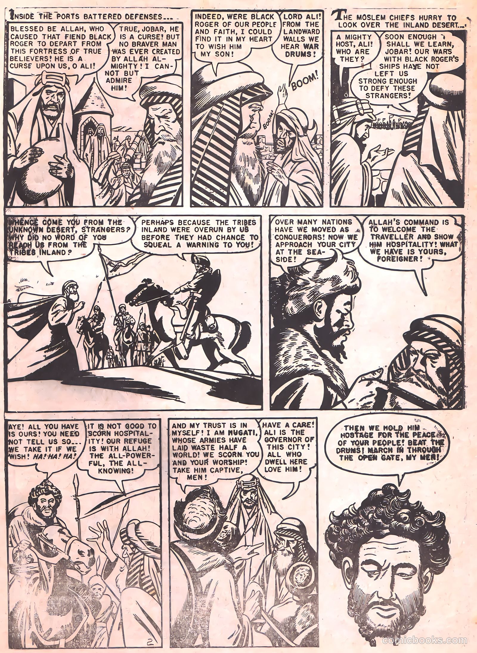 Black Roger #1 (1952) — page 3 of 21