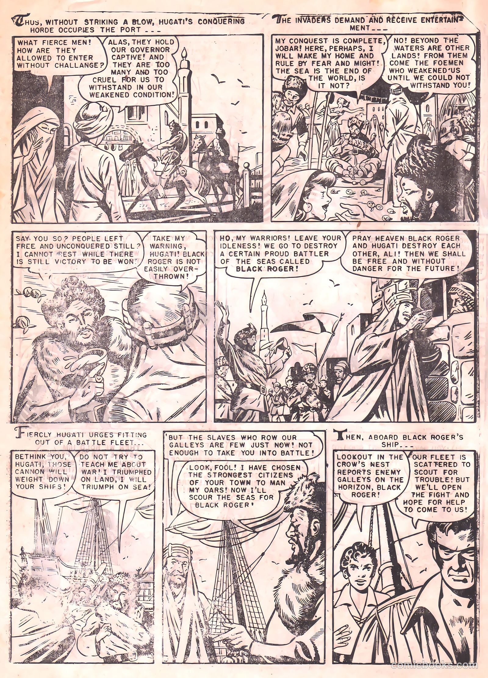 Black Roger #1 (1952) — page 4 of 21