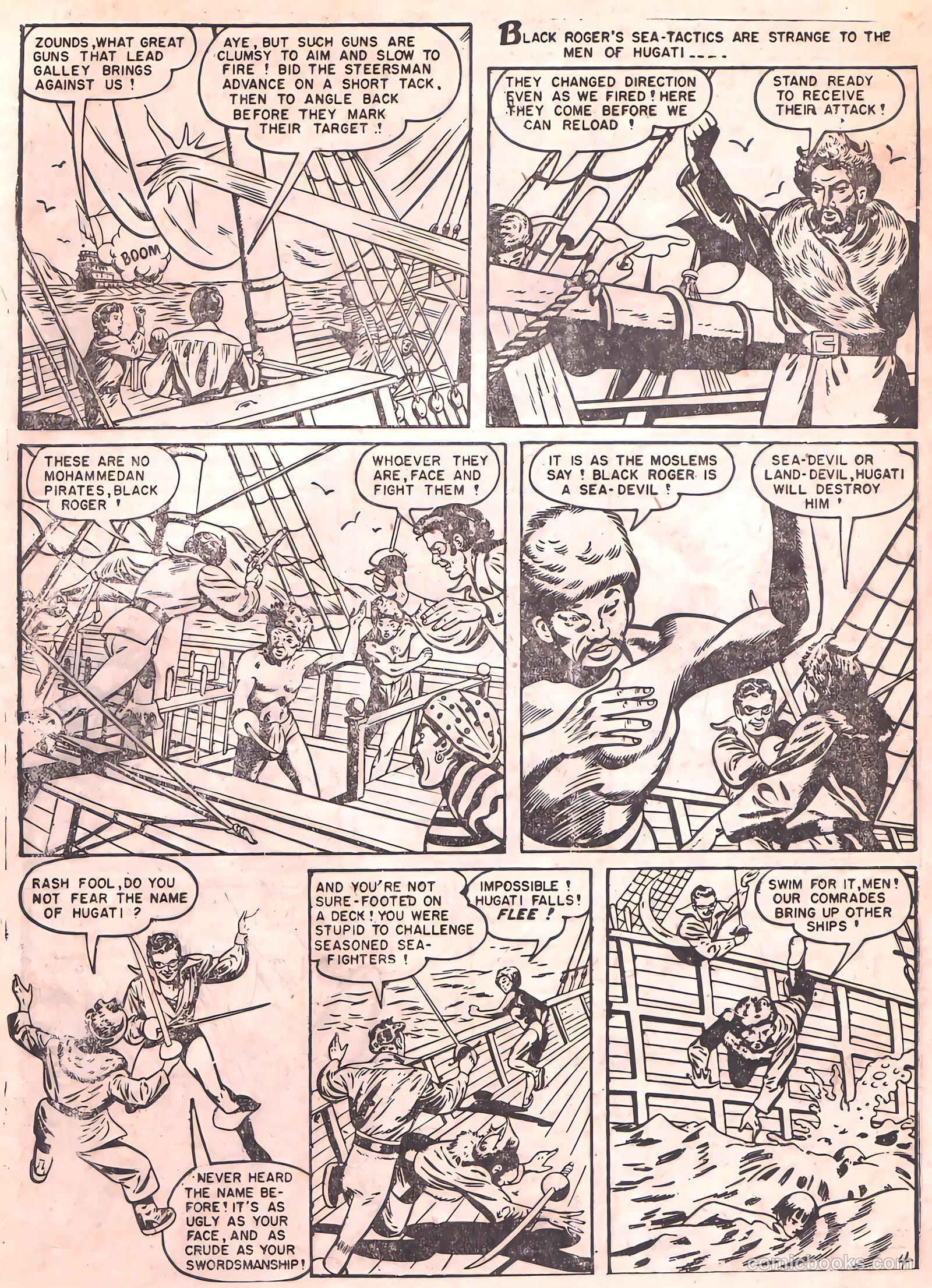 Black Roger #1 (1952) — page 5 of 21