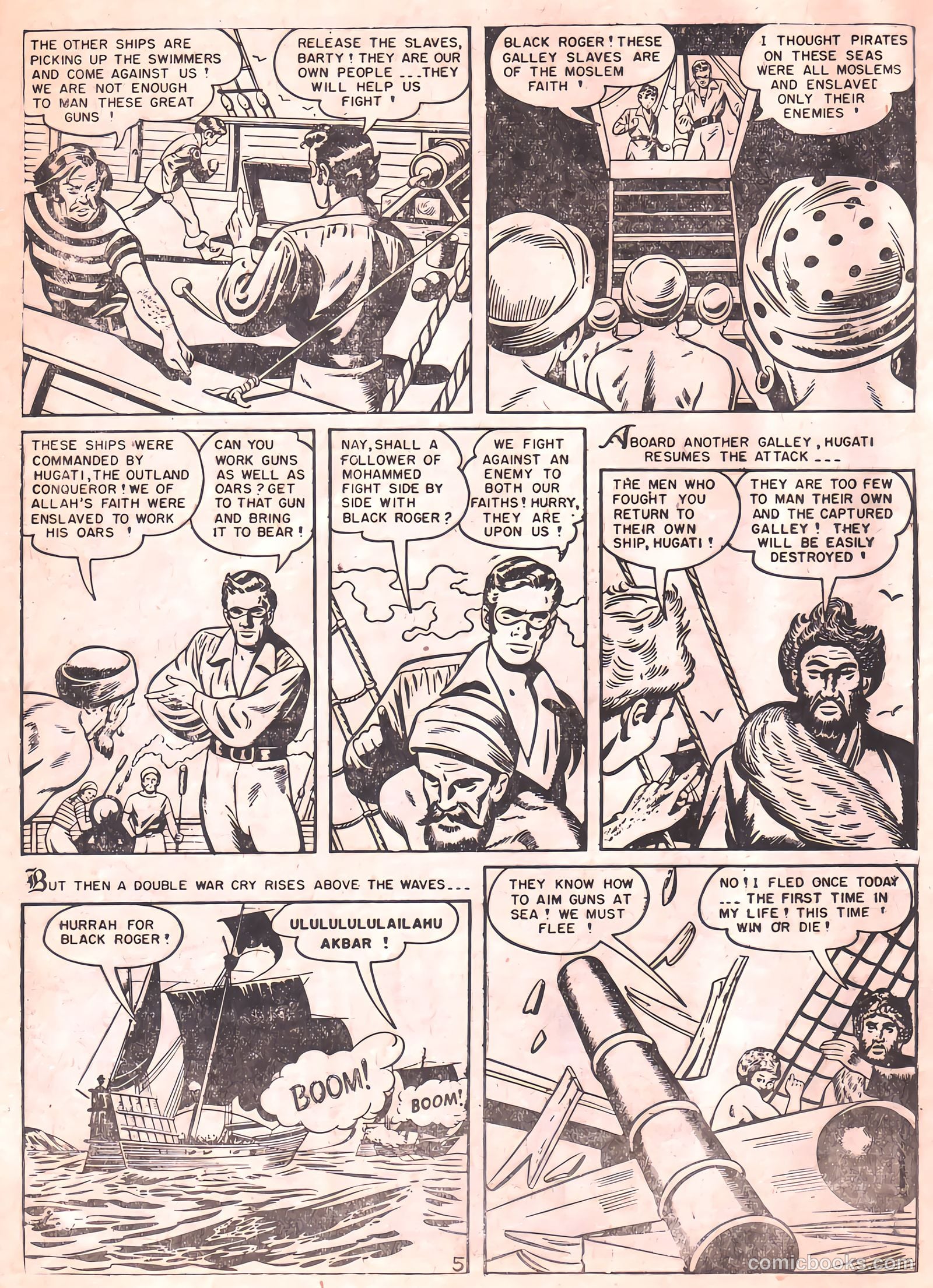 Black Roger #1 (1952) — page 6 of 21