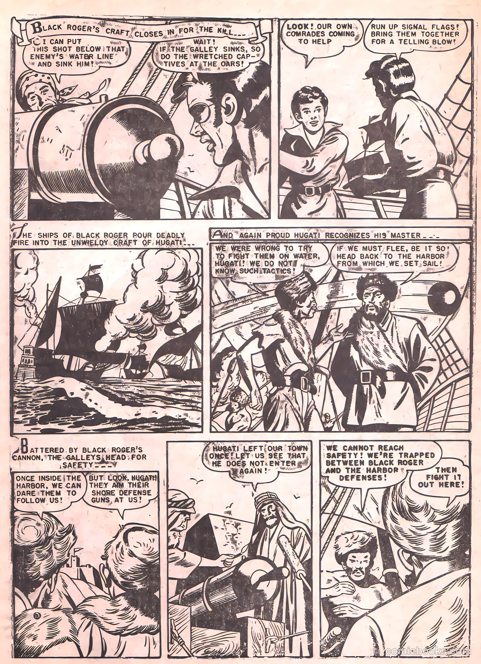 Black Roger #1 (1952) — page 7 of 21