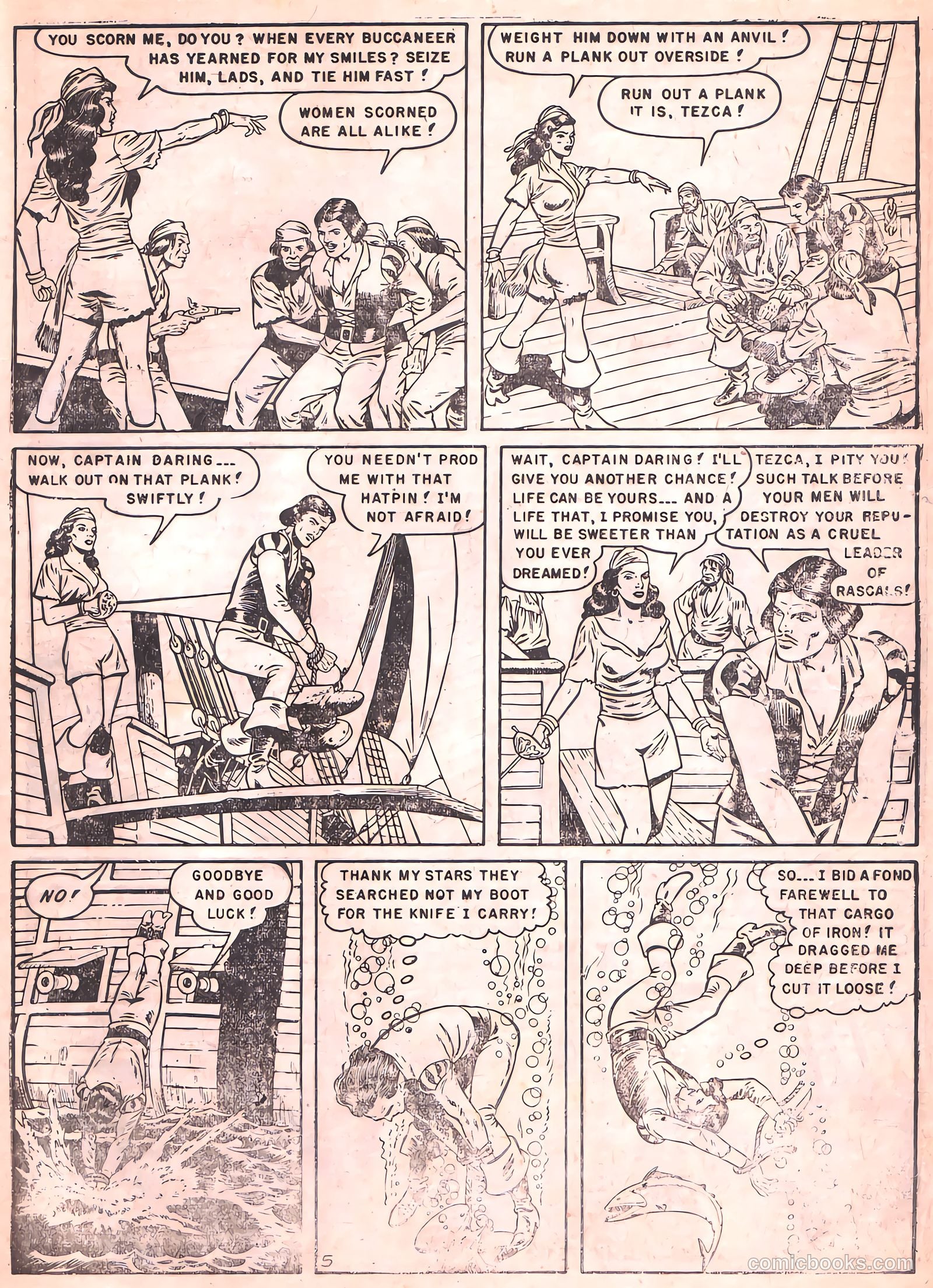 Black Roger #1 (1952) — page 15 of 21