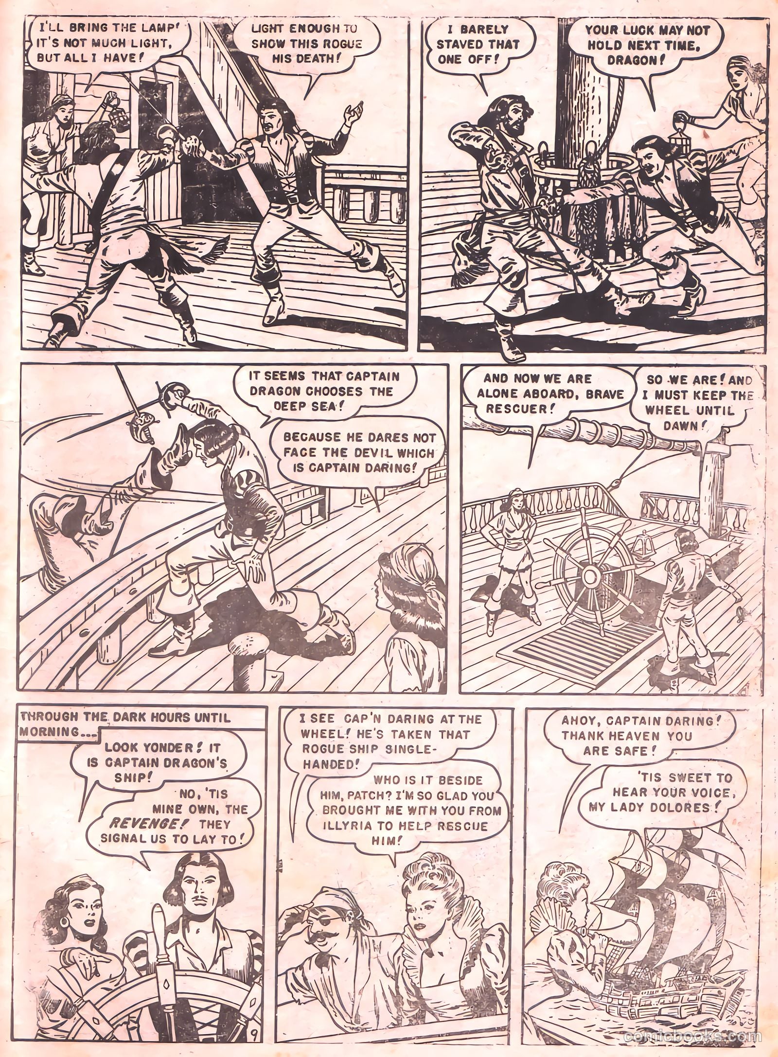 Black Roger #1 (1952) — page 19 of 21