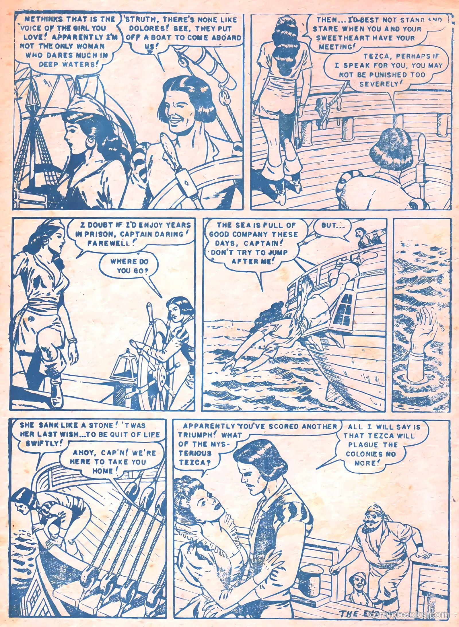 Black Roger #1 (1952) — page 20 of 21