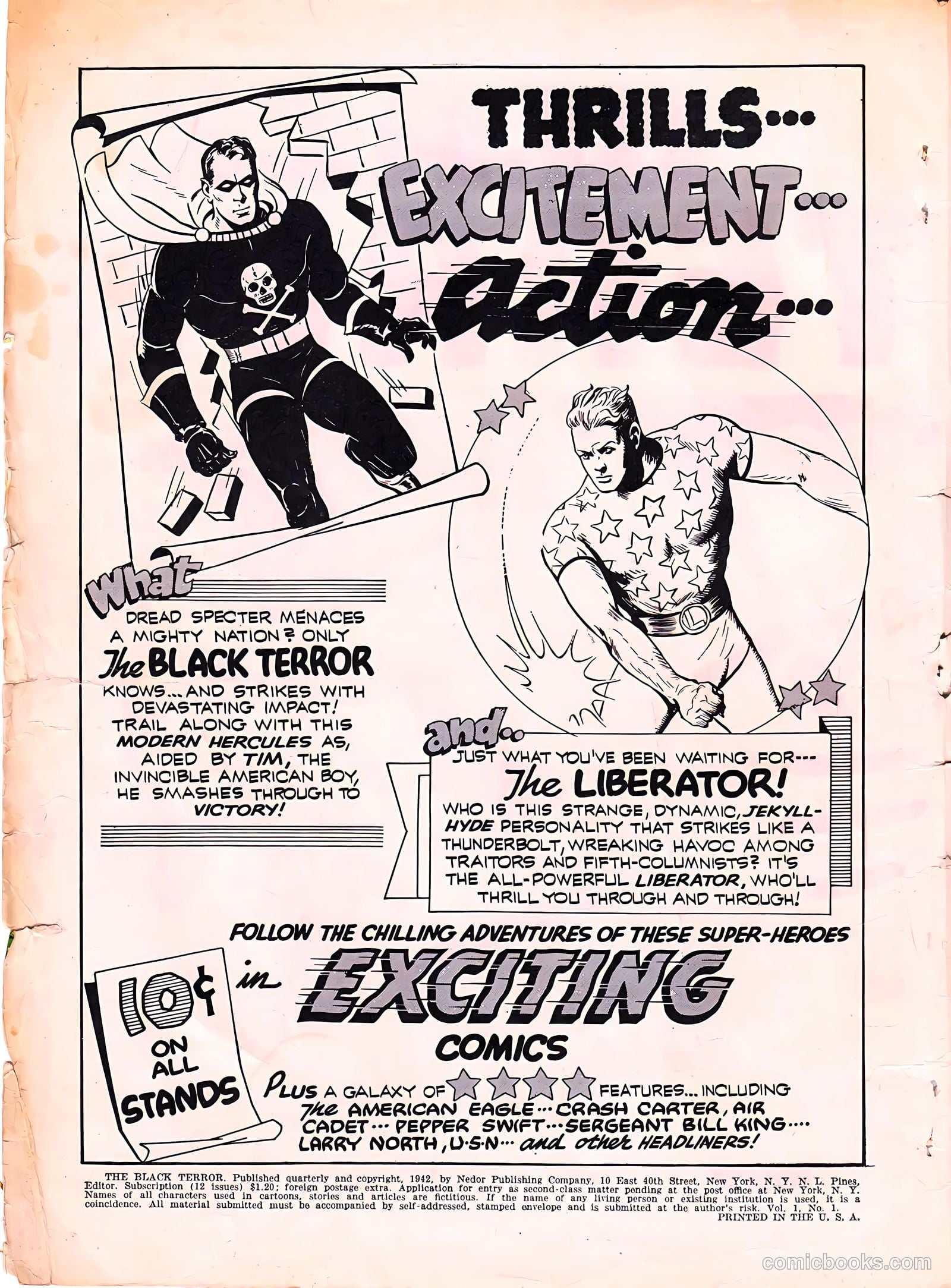 Black Terror #1 (2008) — page 2 of 68