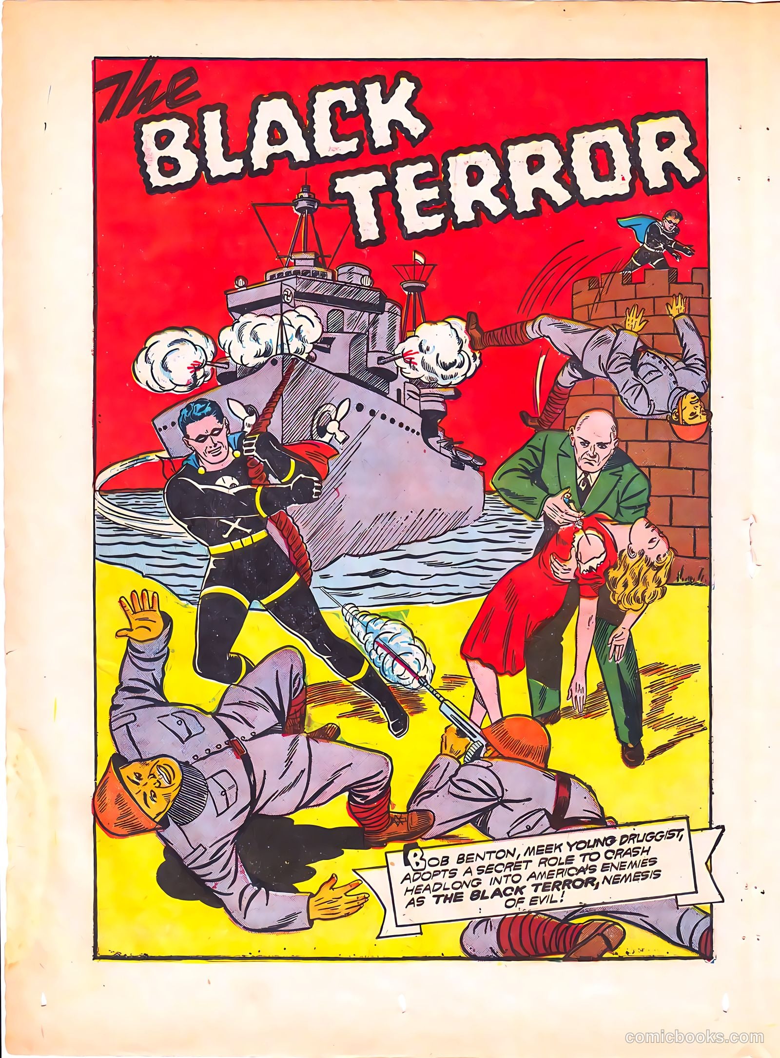 Black Terror #1 (2008) — page 32 of 68