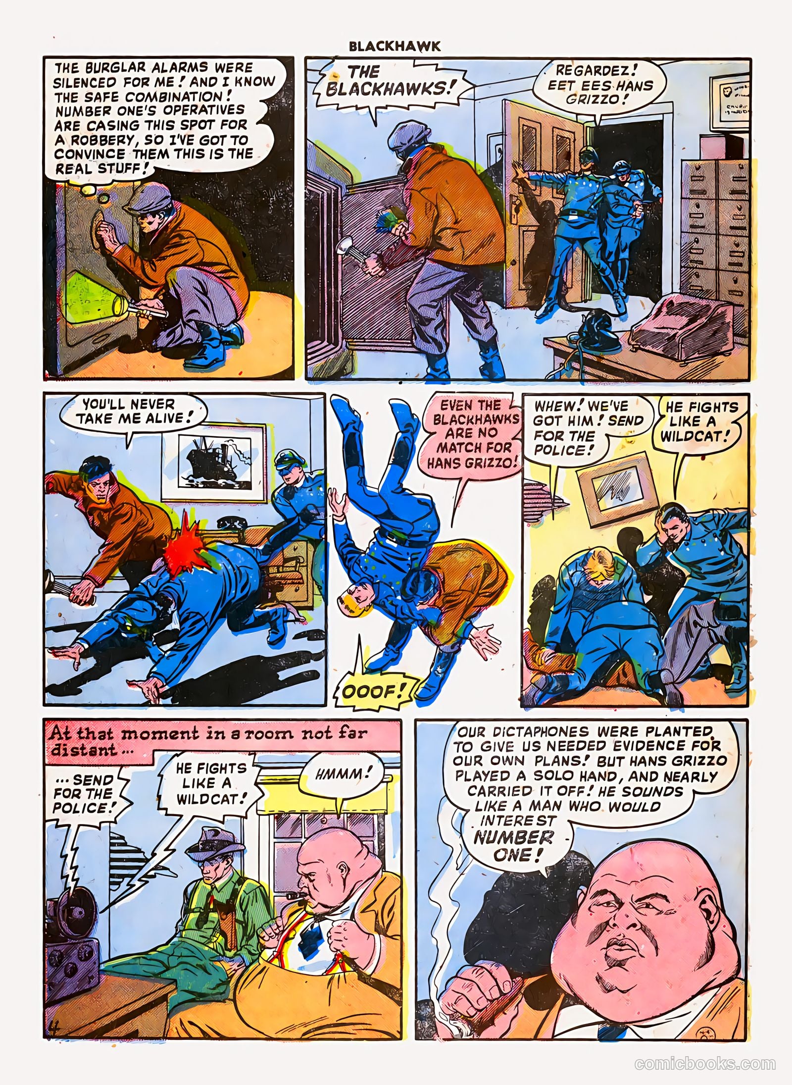 Blackhawk #24 (1949) — page 7 of 37