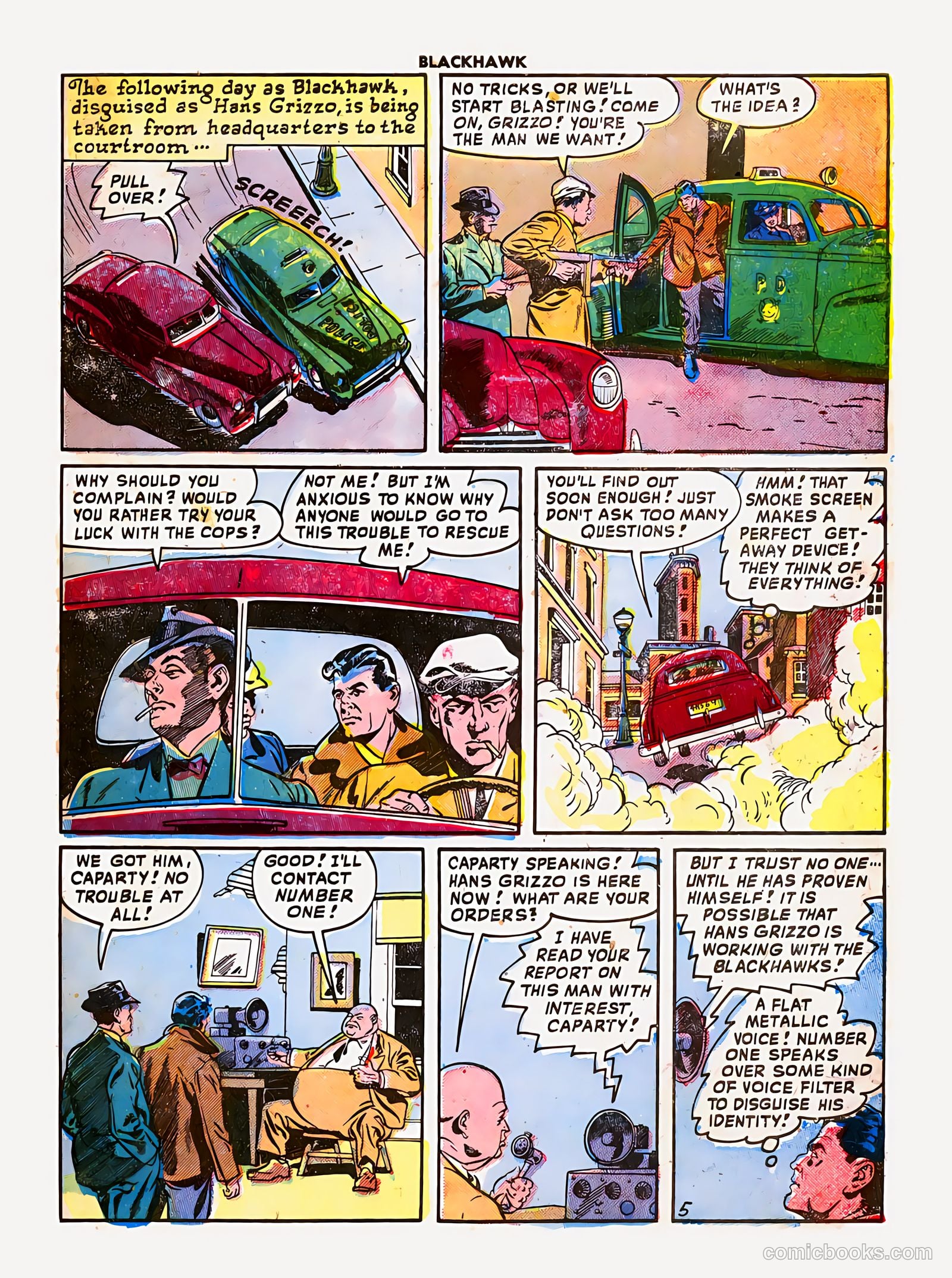 Blackhawk #24 (1949) — page 8 of 37