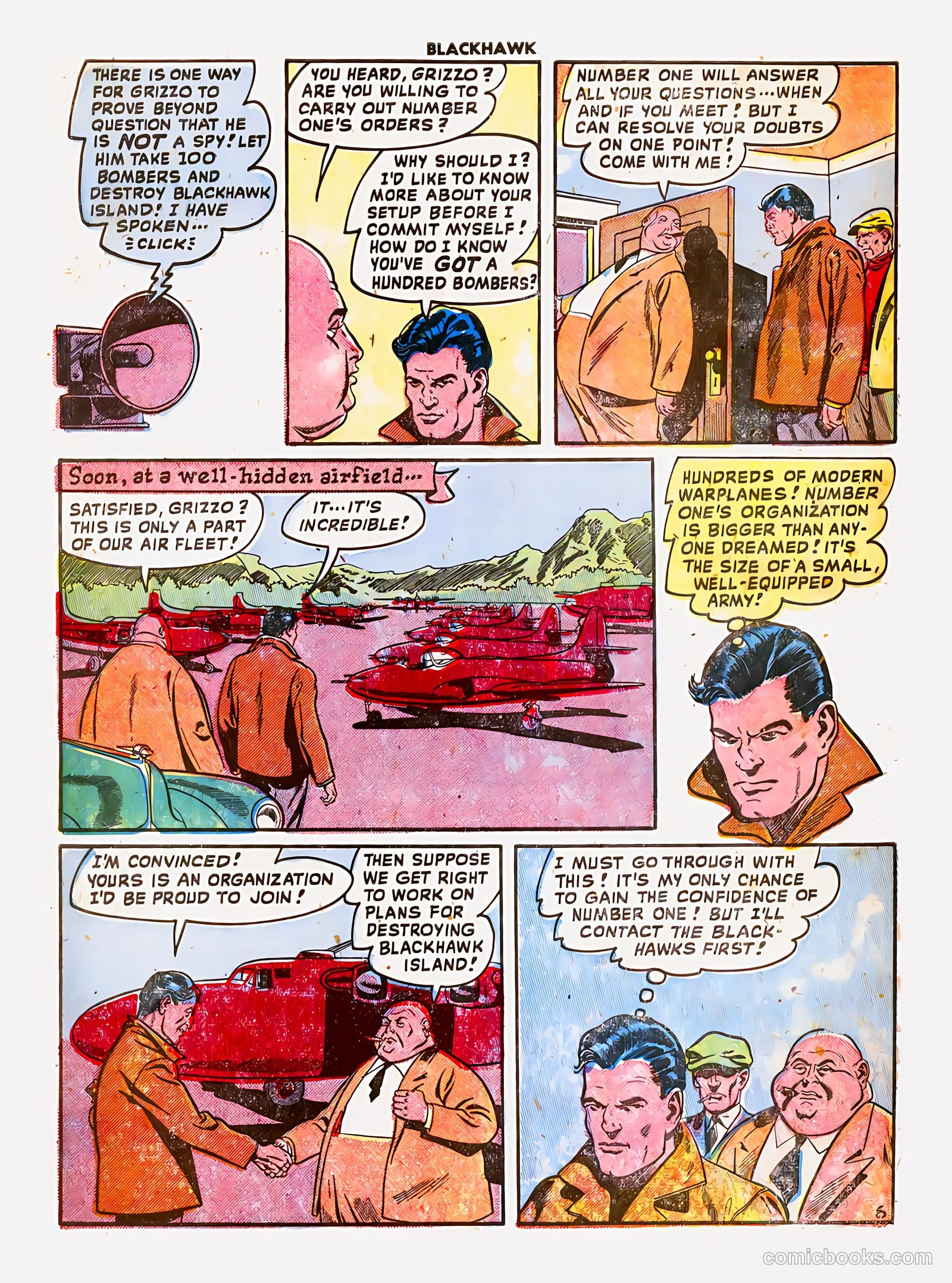 Blackhawk #24 (1949) — page 9 of 37