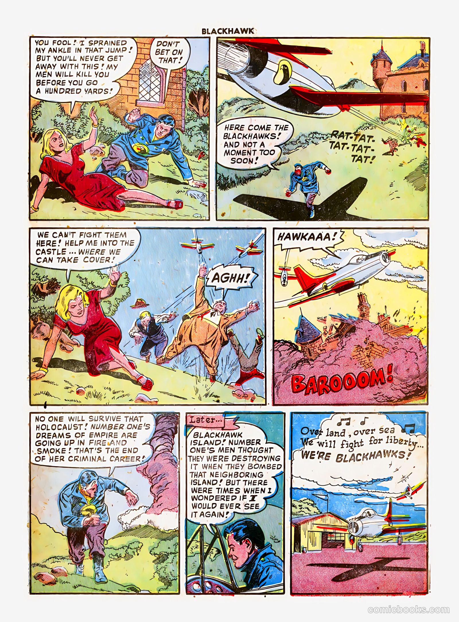 Blackhawk #24 (1949) — page 14 of 37