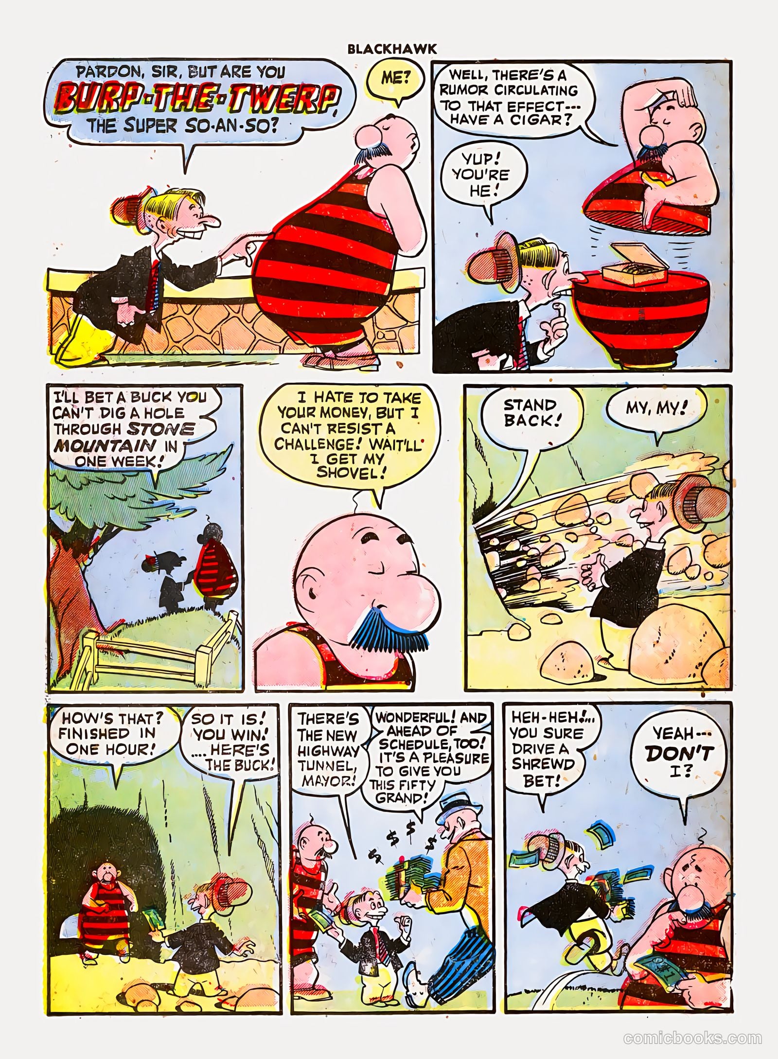 Blackhawk #24 (1949) — page 15 of 37