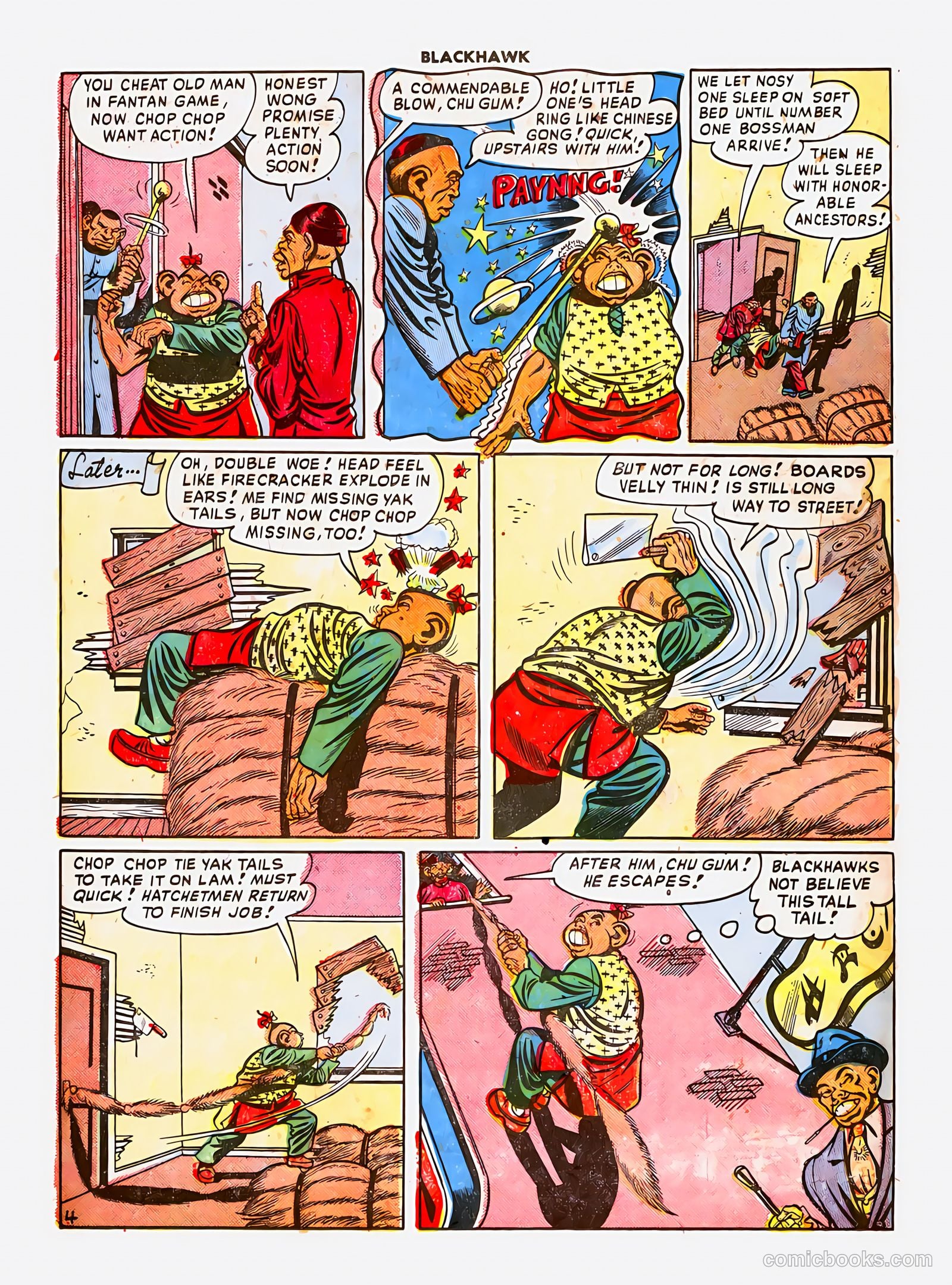 Blackhawk #24 (1949) — page 19 of 37