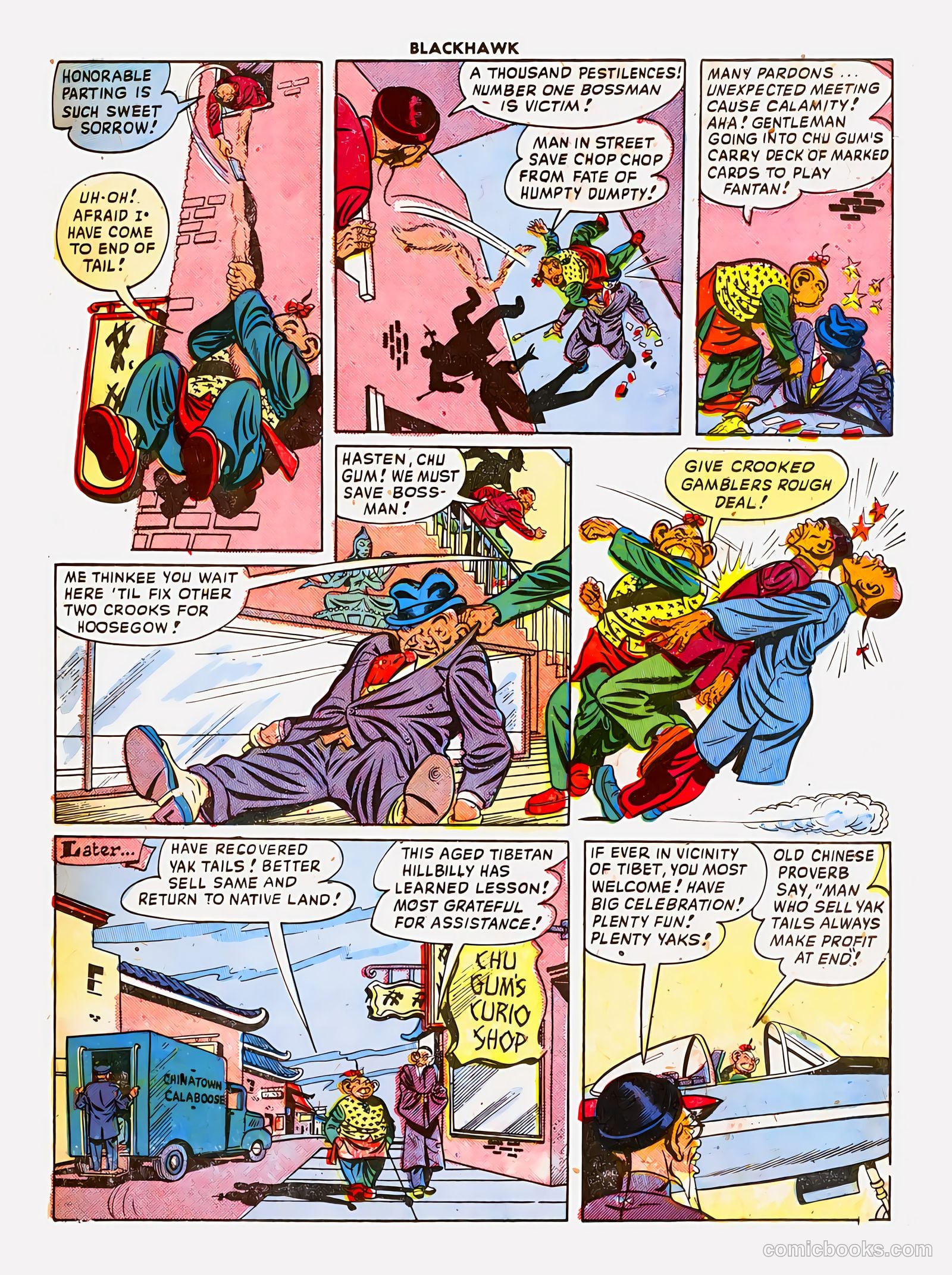Blackhawk #24 (1949) — page 20 of 37