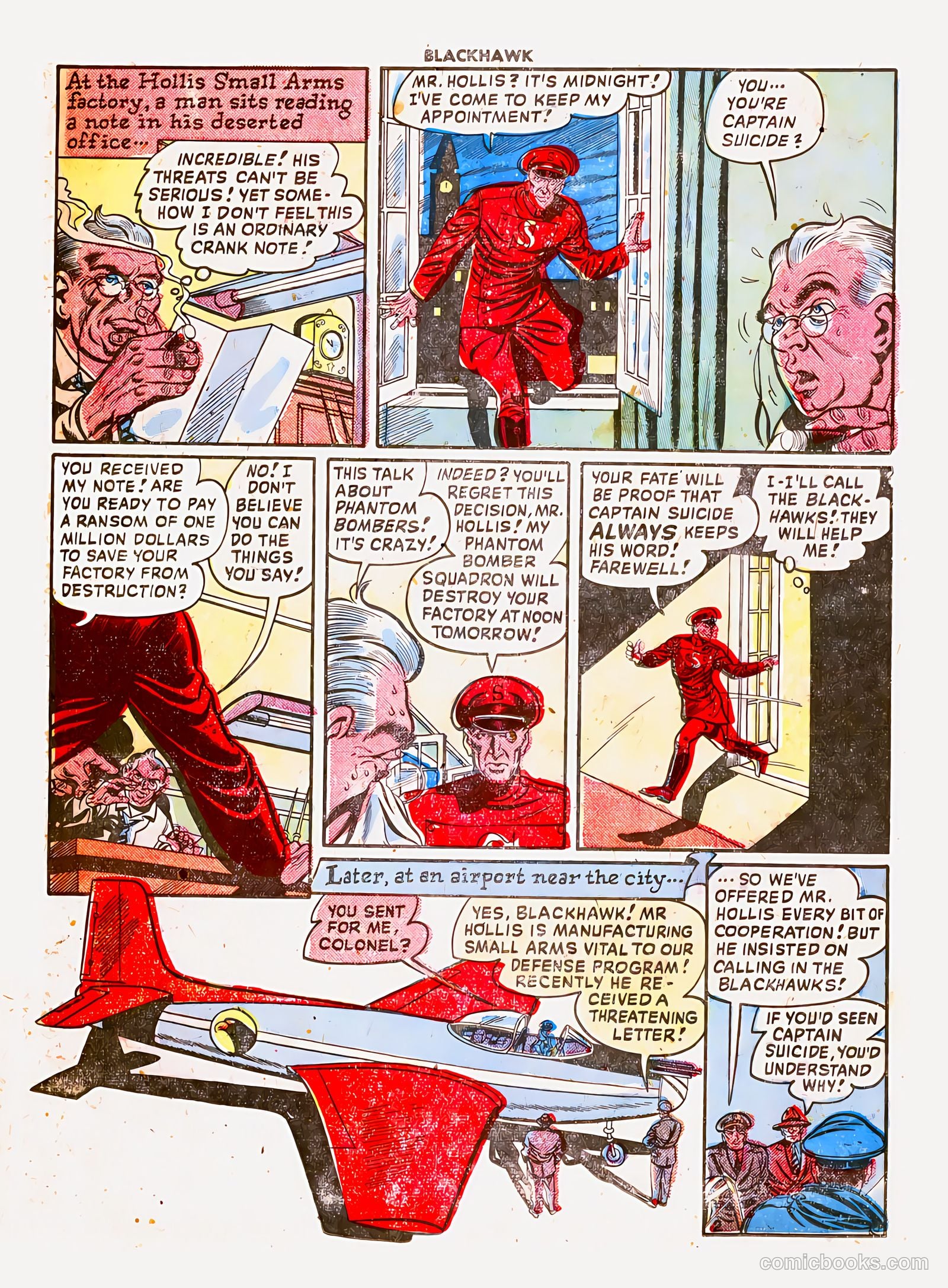 Blackhawk #24 (1949) — page 26 of 37
