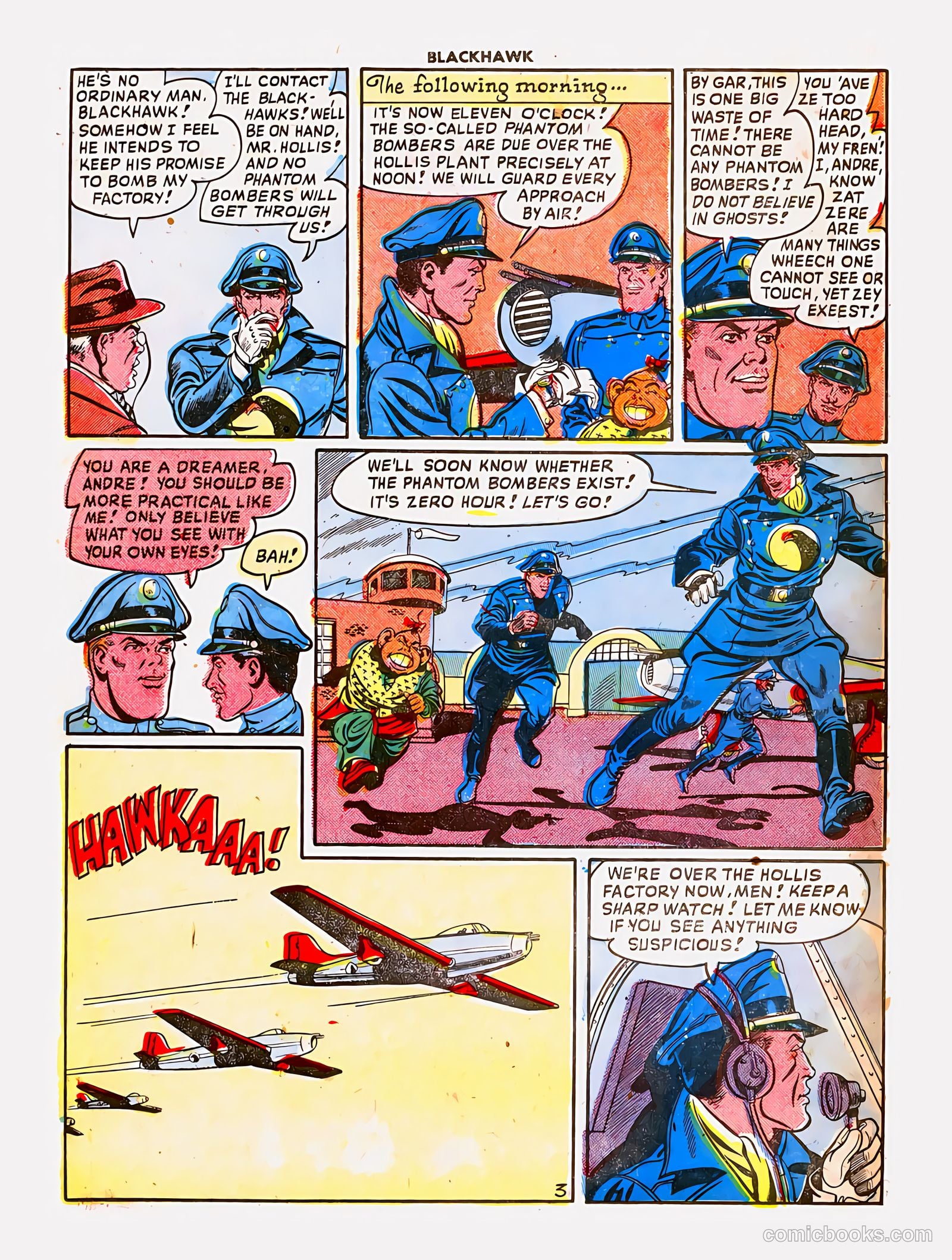 Blackhawk #24 (1949) — page 27 of 37