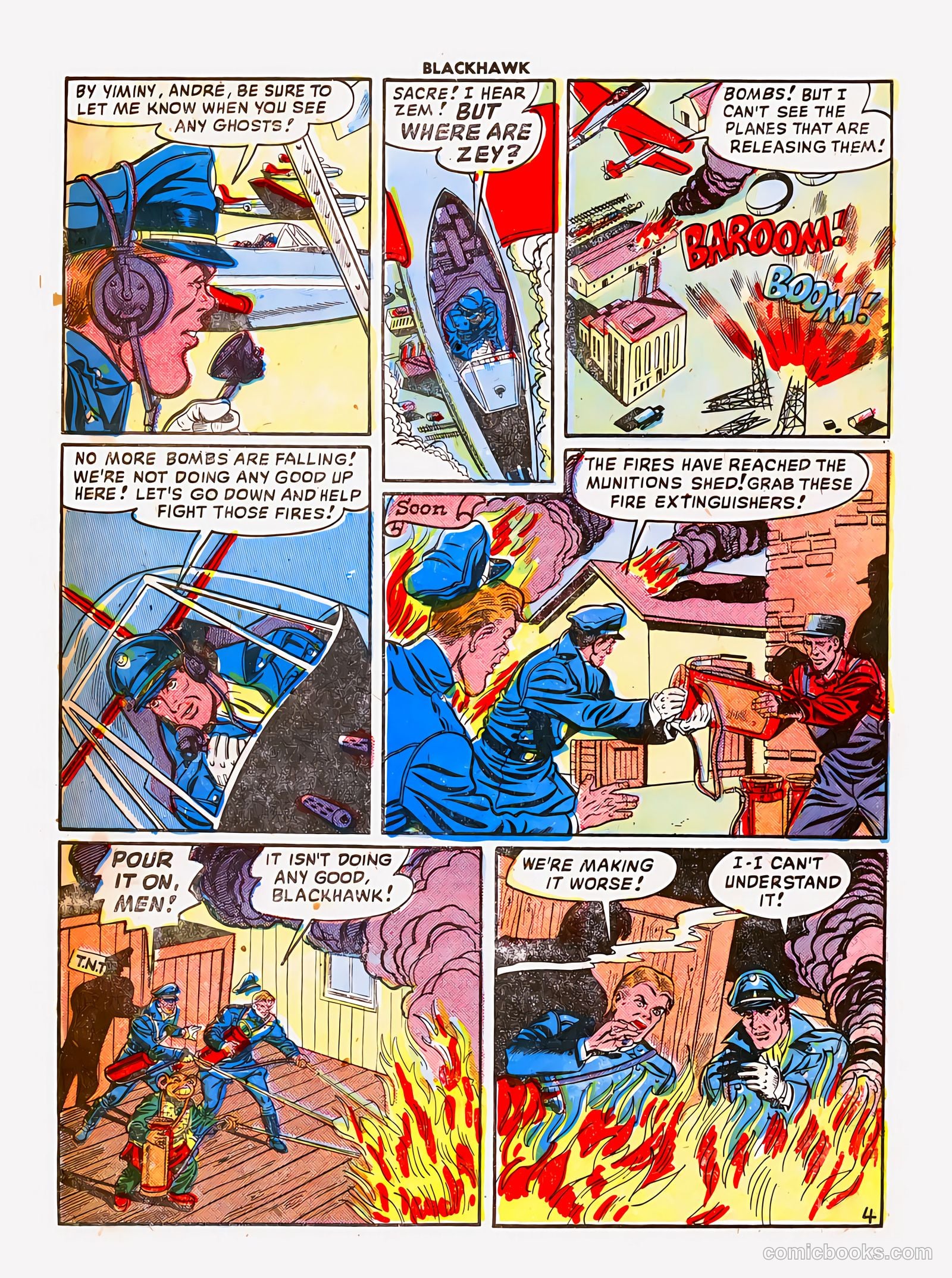 Blackhawk #24 (1949) — page 28 of 37