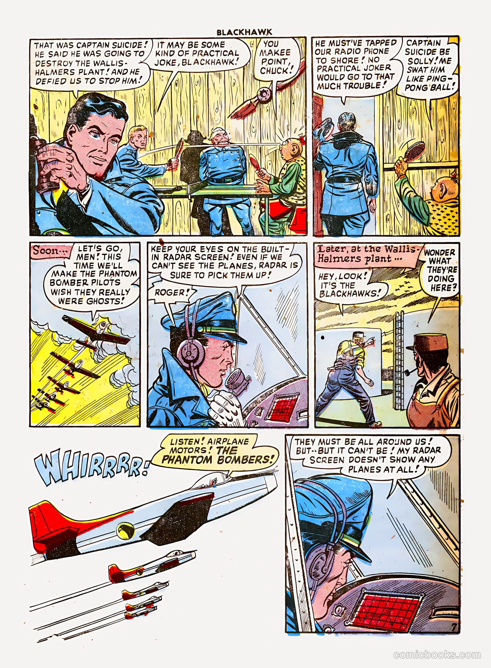 Blackhawk #24 (1949) — page 31 of 37