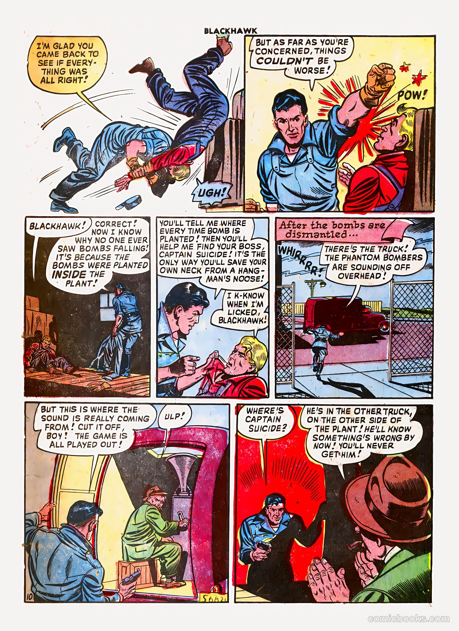 Blackhawk #24 (1949) — page 34 of 37