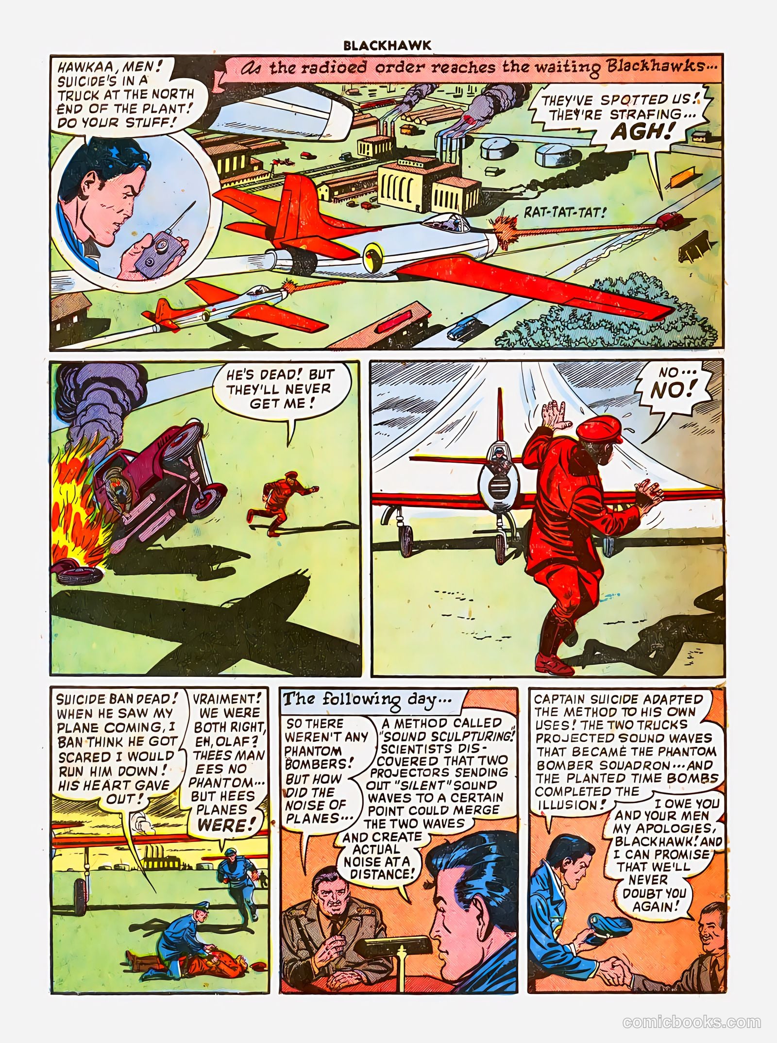 Blackhawk #24 (1949) — page 35 of 37
