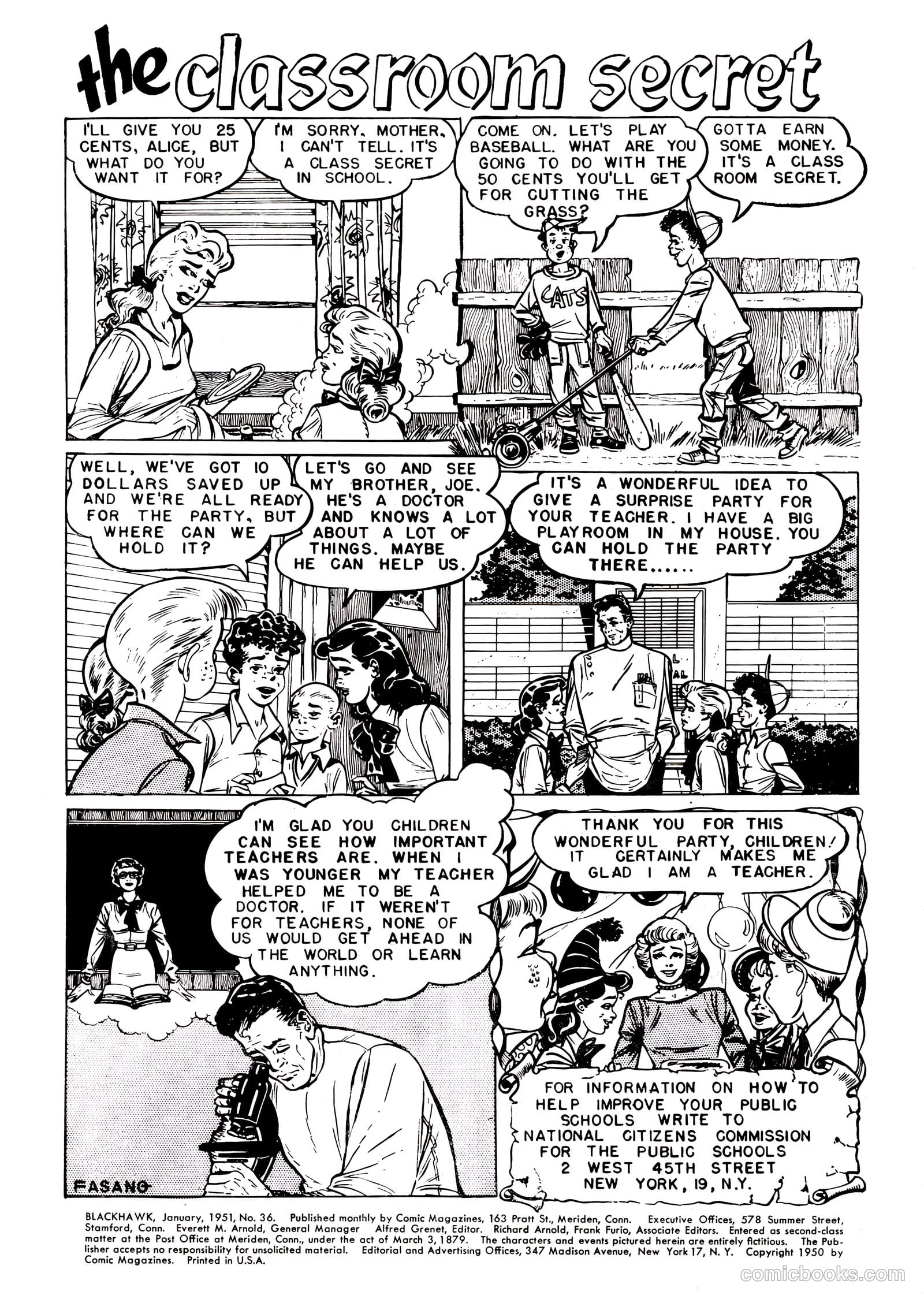 Blackhawk #36 (1951) — page 2 of 52