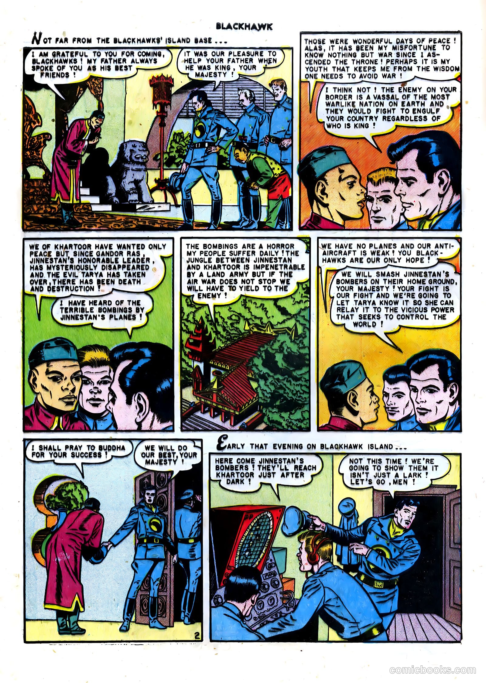 Blackhawk #36 (1951) — page 4 of 52