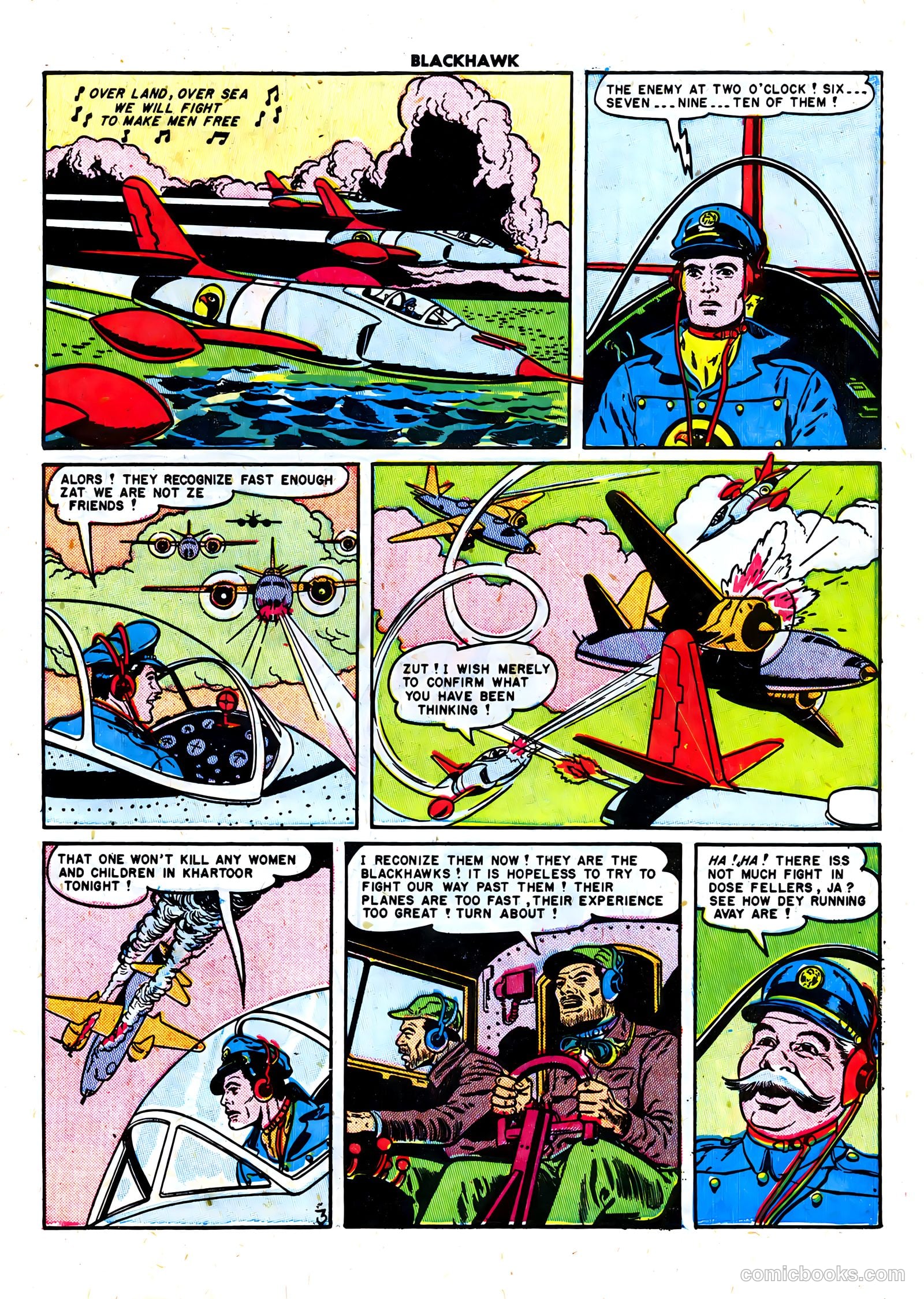 Blackhawk #36 (1951) — page 5 of 52