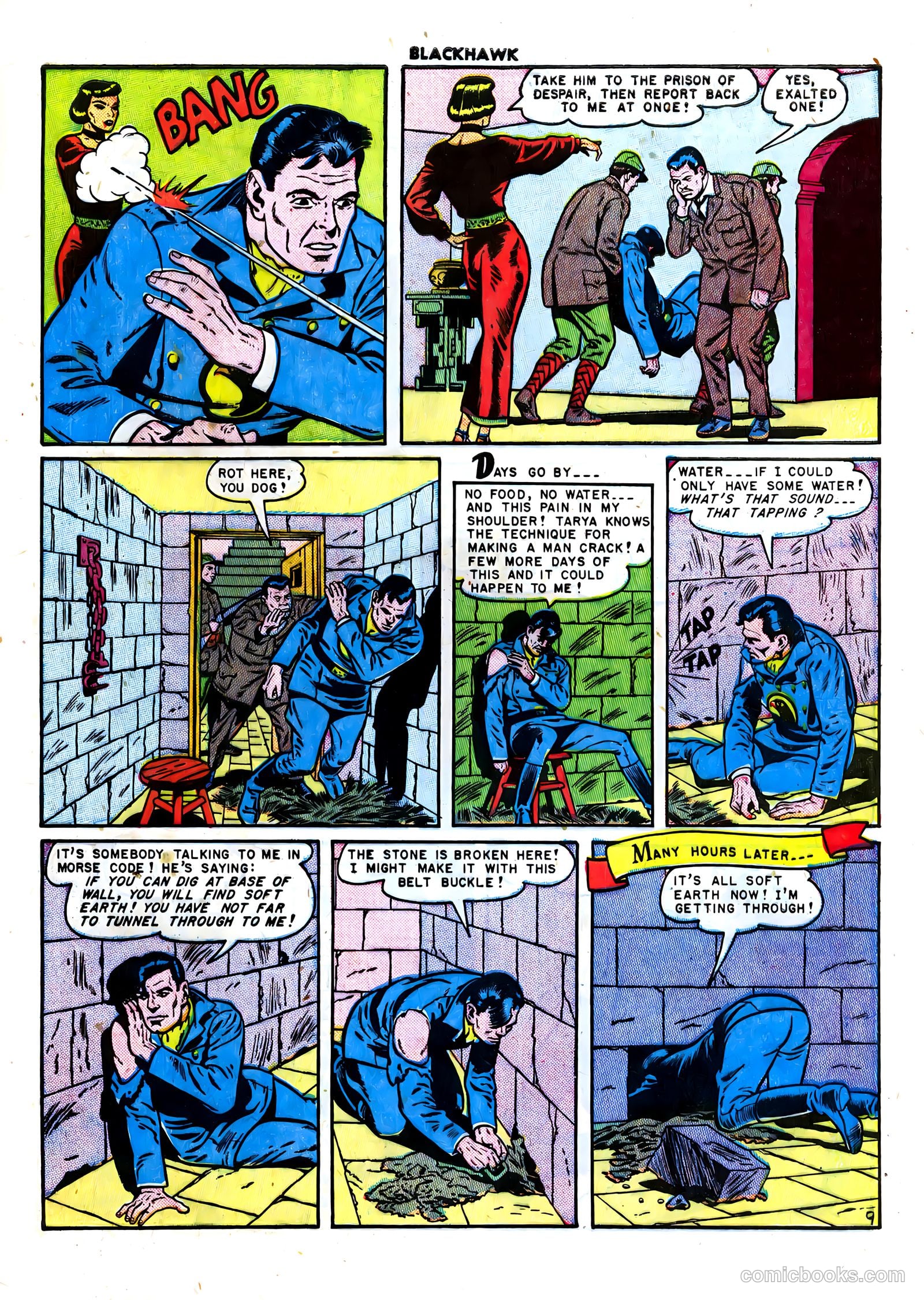 Blackhawk #36 (1951) — page 11 of 52