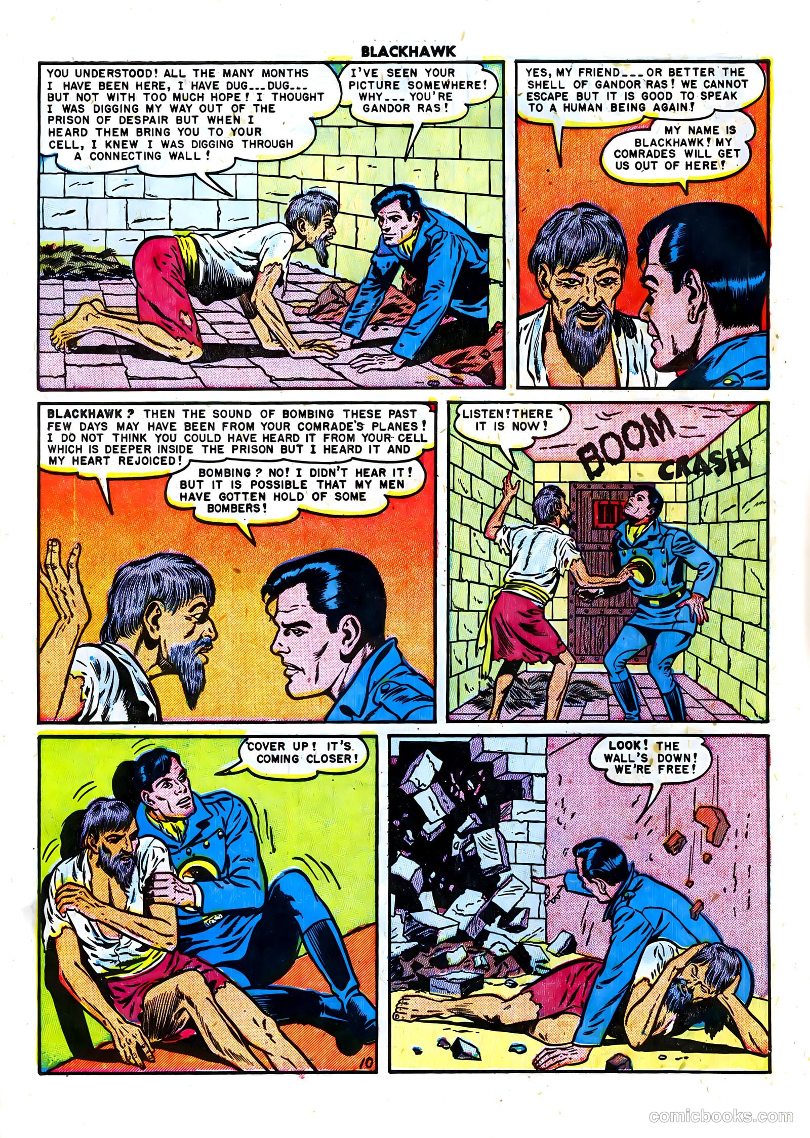 Blackhawk #36 (1951) — page 12 of 52