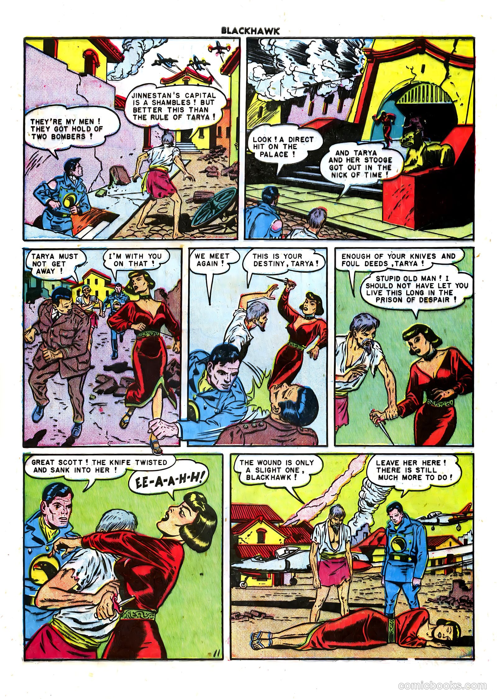 Blackhawk #36 (1951) — page 13 of 52