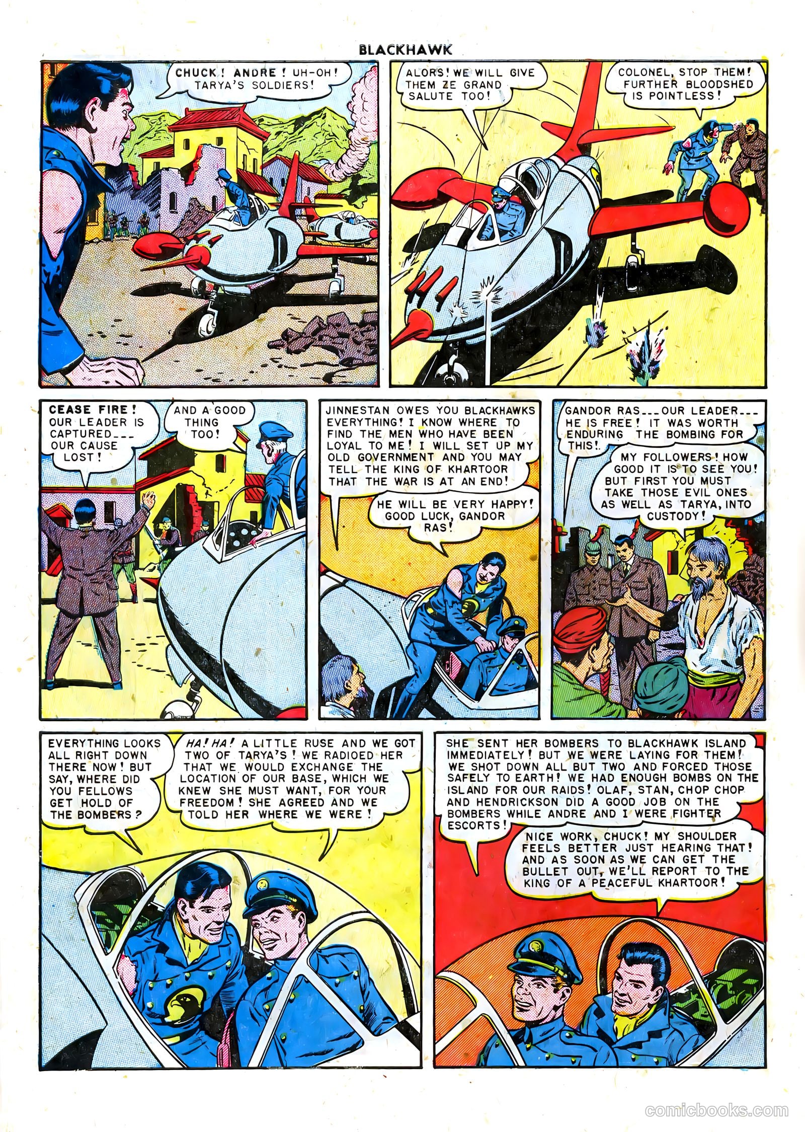 Blackhawk #36 (1951) — page 14 of 52