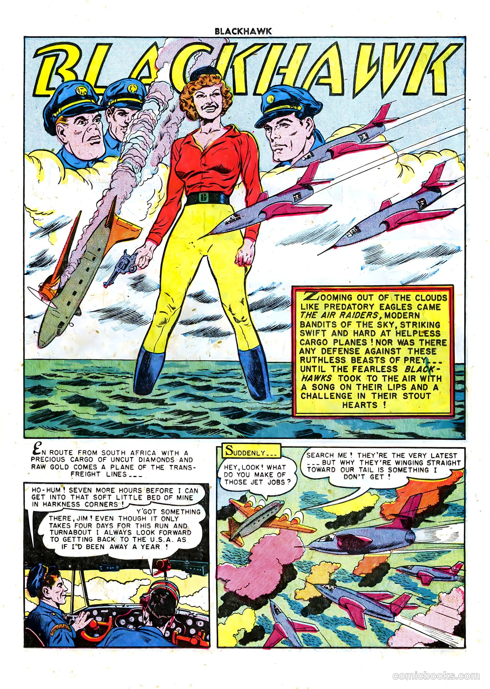 Blackhawk #36 (1951) — page 15 of 52