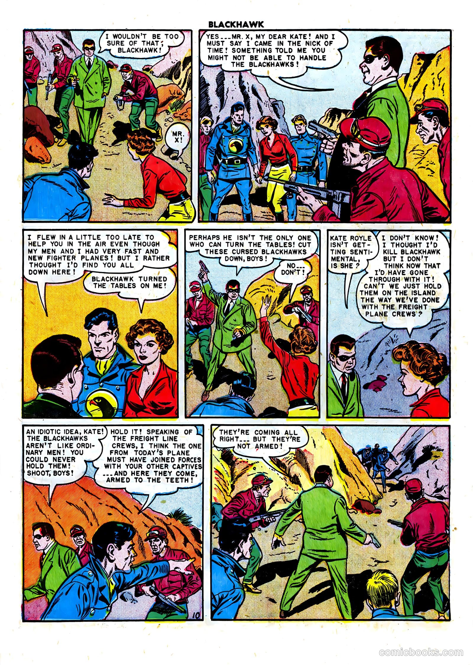 Blackhawk #36 (1951) — page 24 of 52