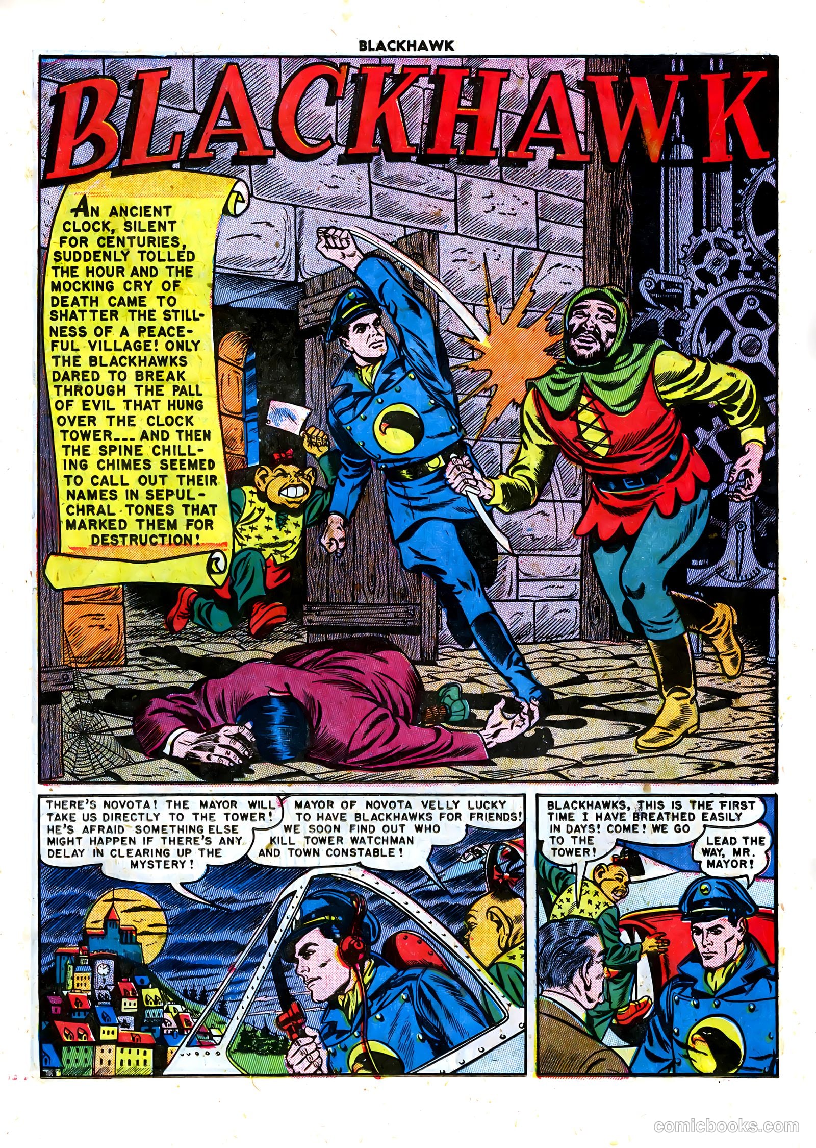 Blackhawk #36 (1951) — page 26 of 52