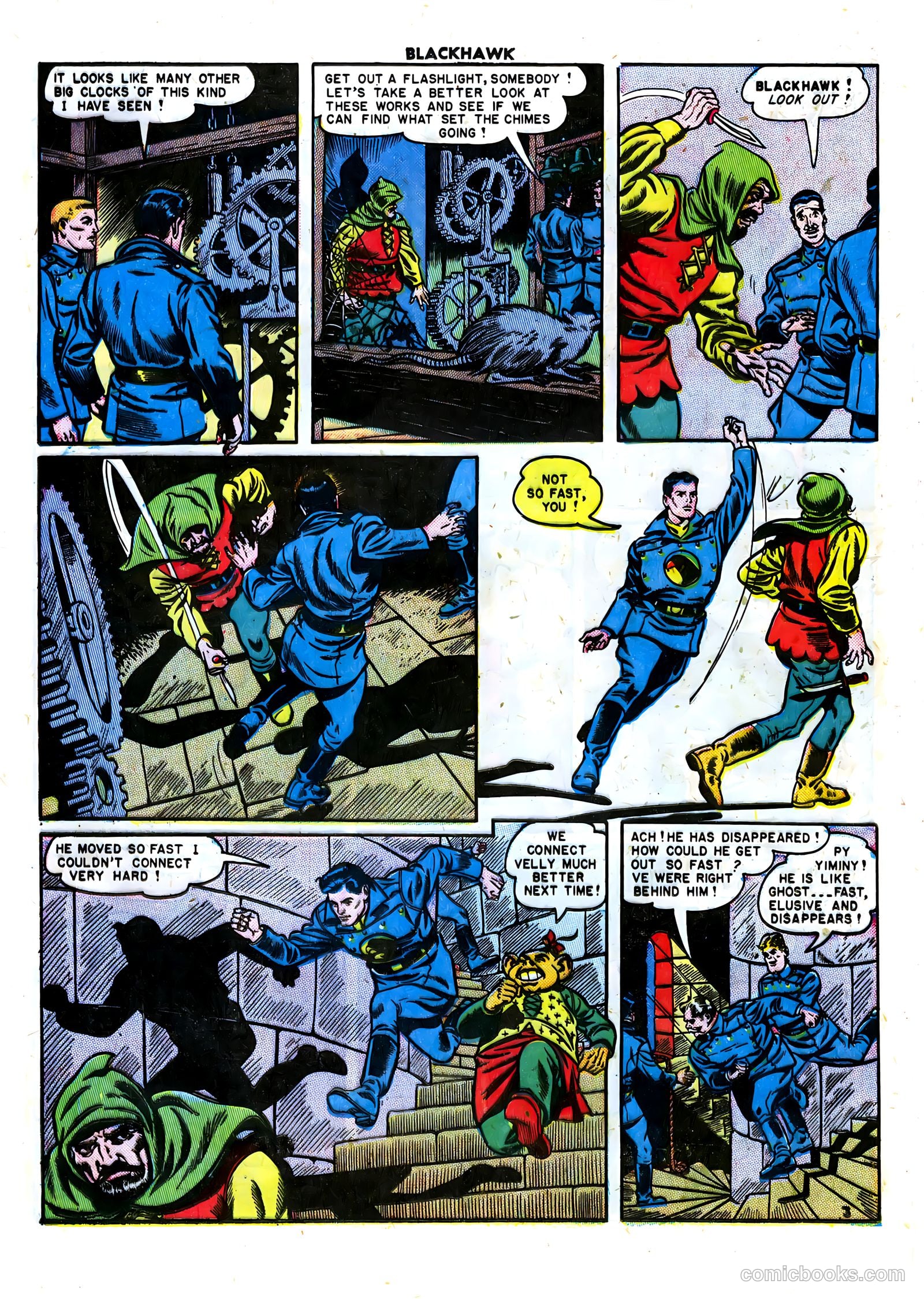 Blackhawk #36 (1951) — page 28 of 52