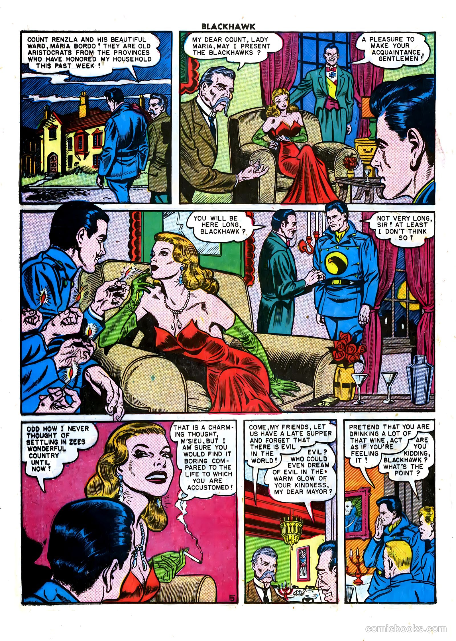 Blackhawk #36 (1951) — page 30 of 52