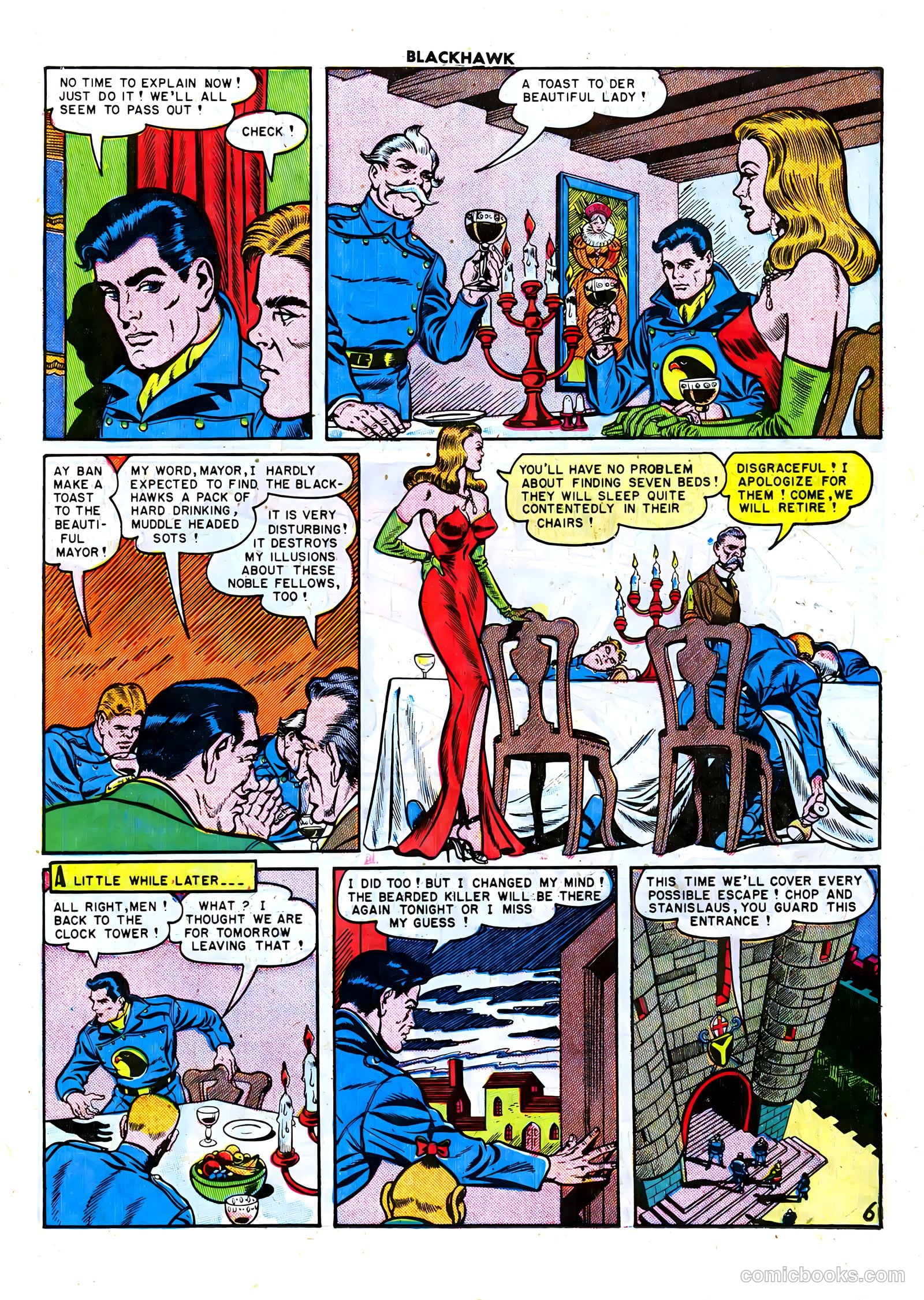 Blackhawk #36 (1951) — page 31 of 52
