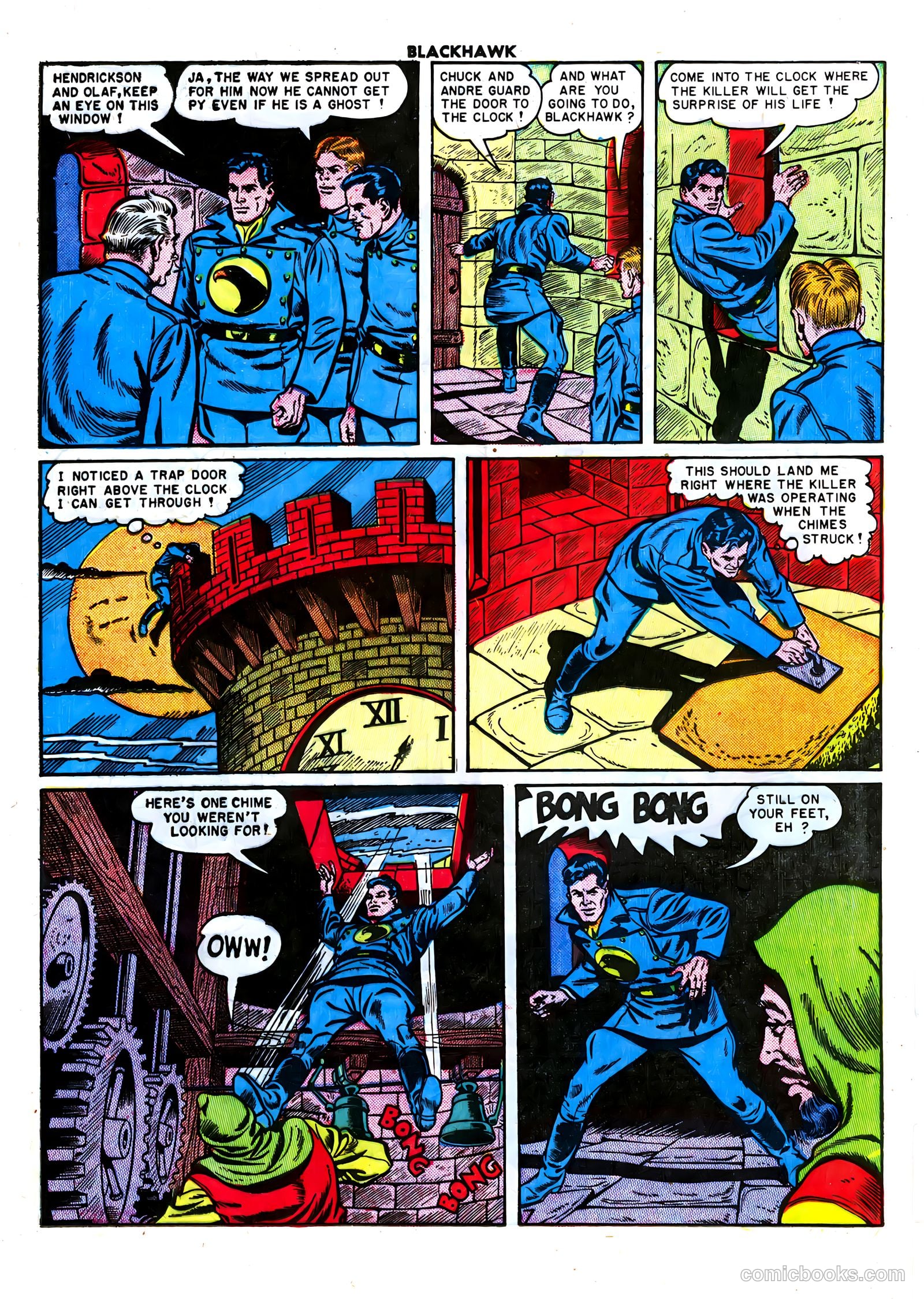 Blackhawk #36 (1951) — page 32 of 52