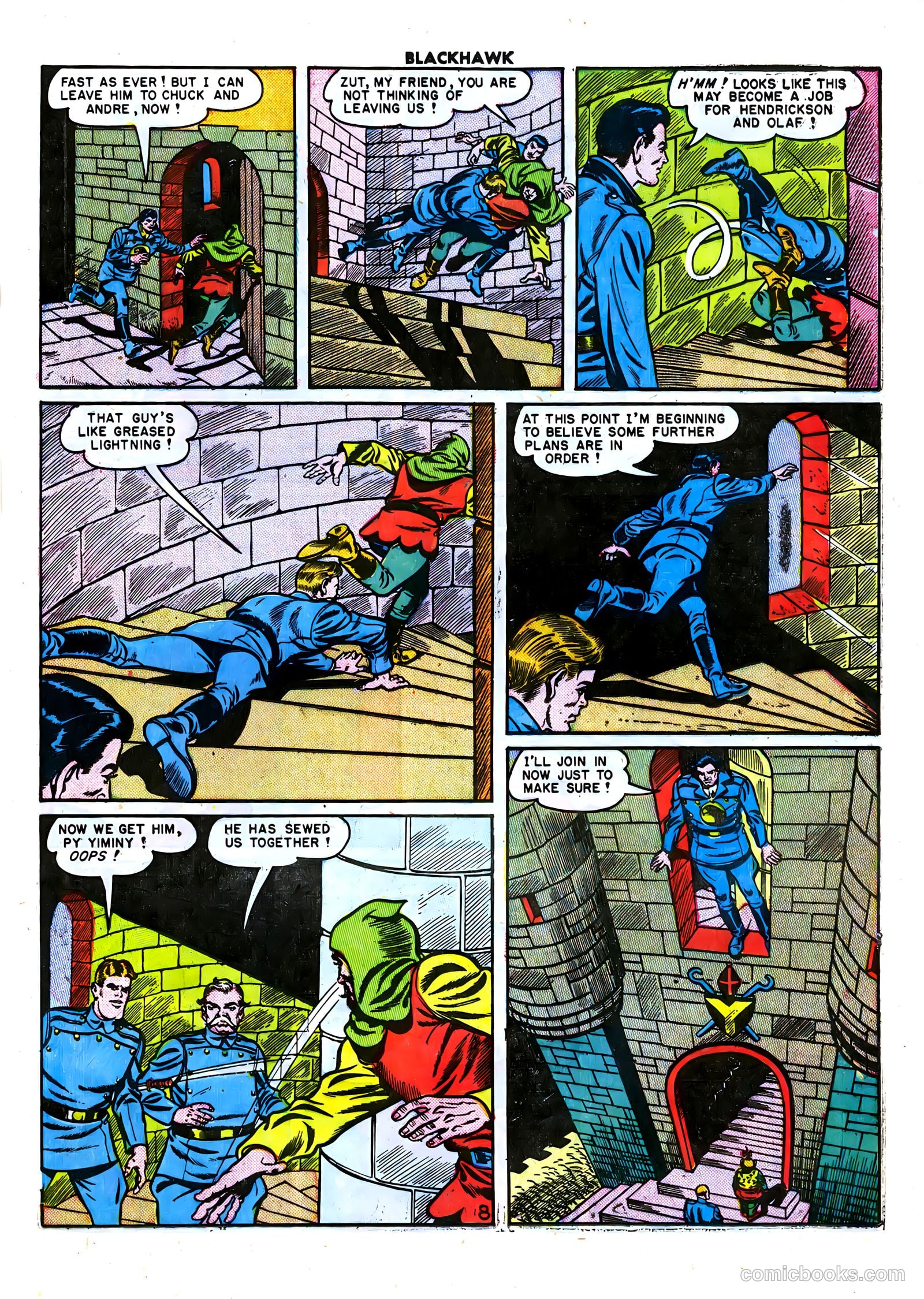 Blackhawk #36 (1951) — page 33 of 52