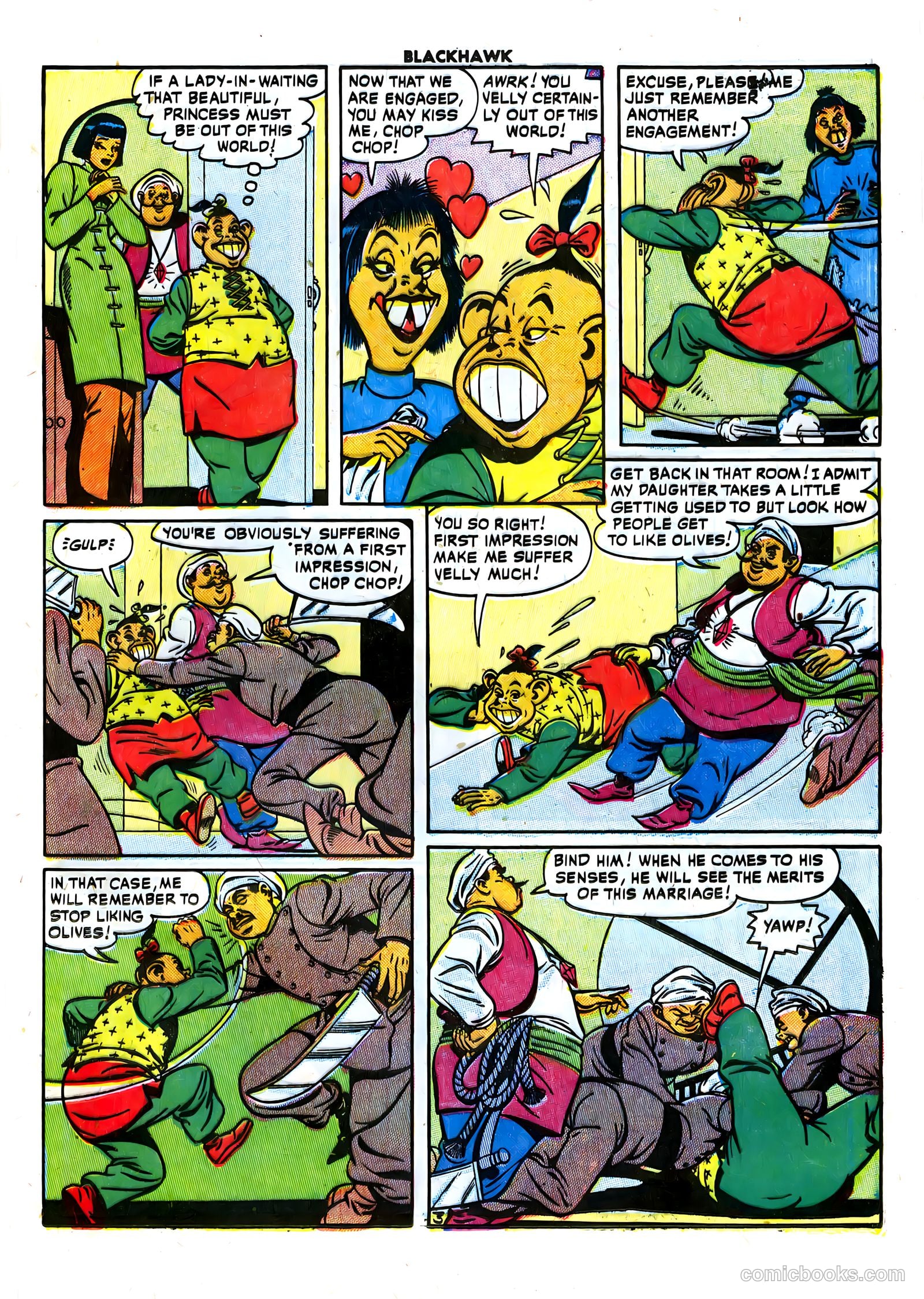 Blackhawk #36 (1951) — page 37 of 52